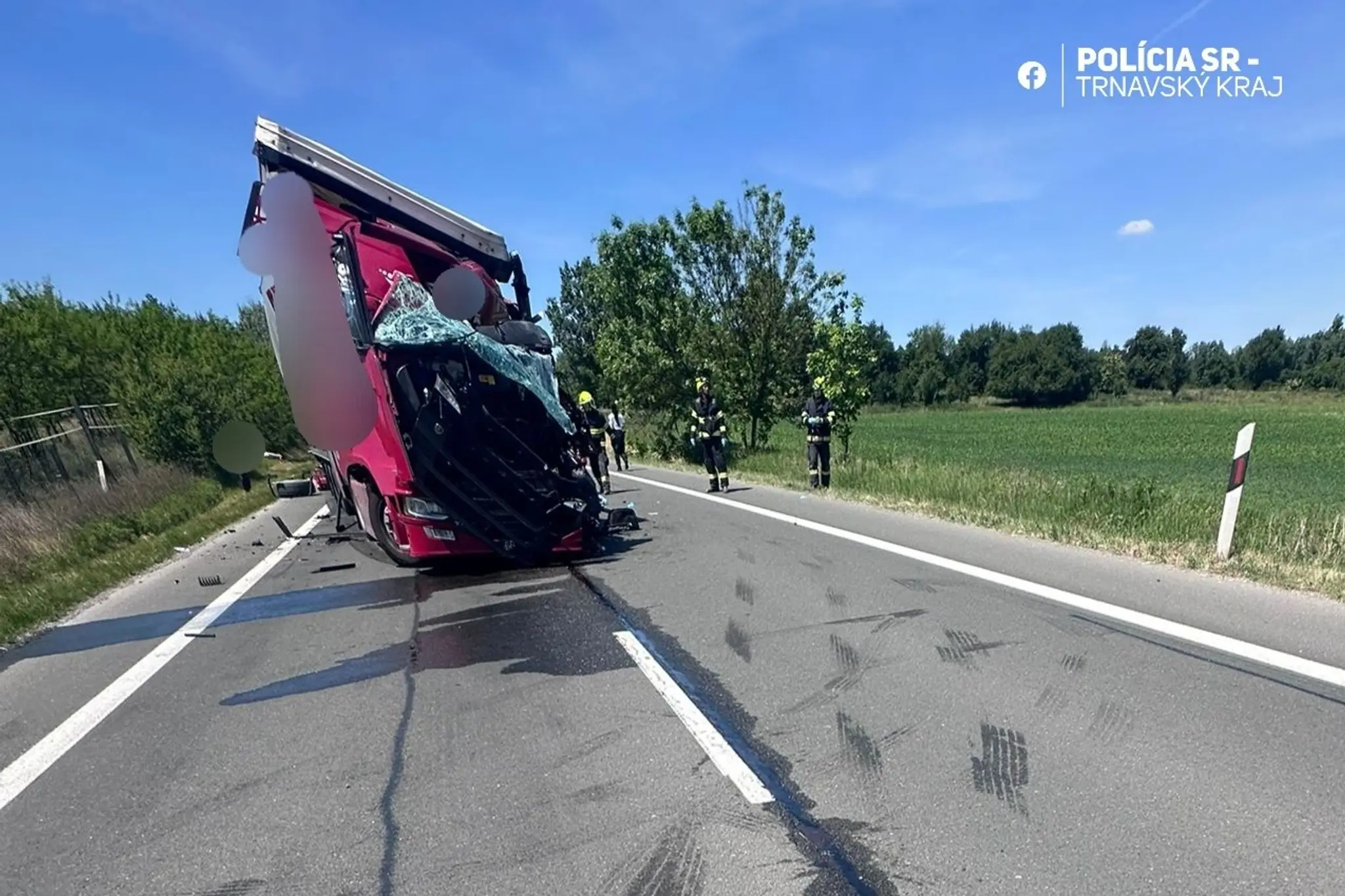 Nehoda pri Senici.