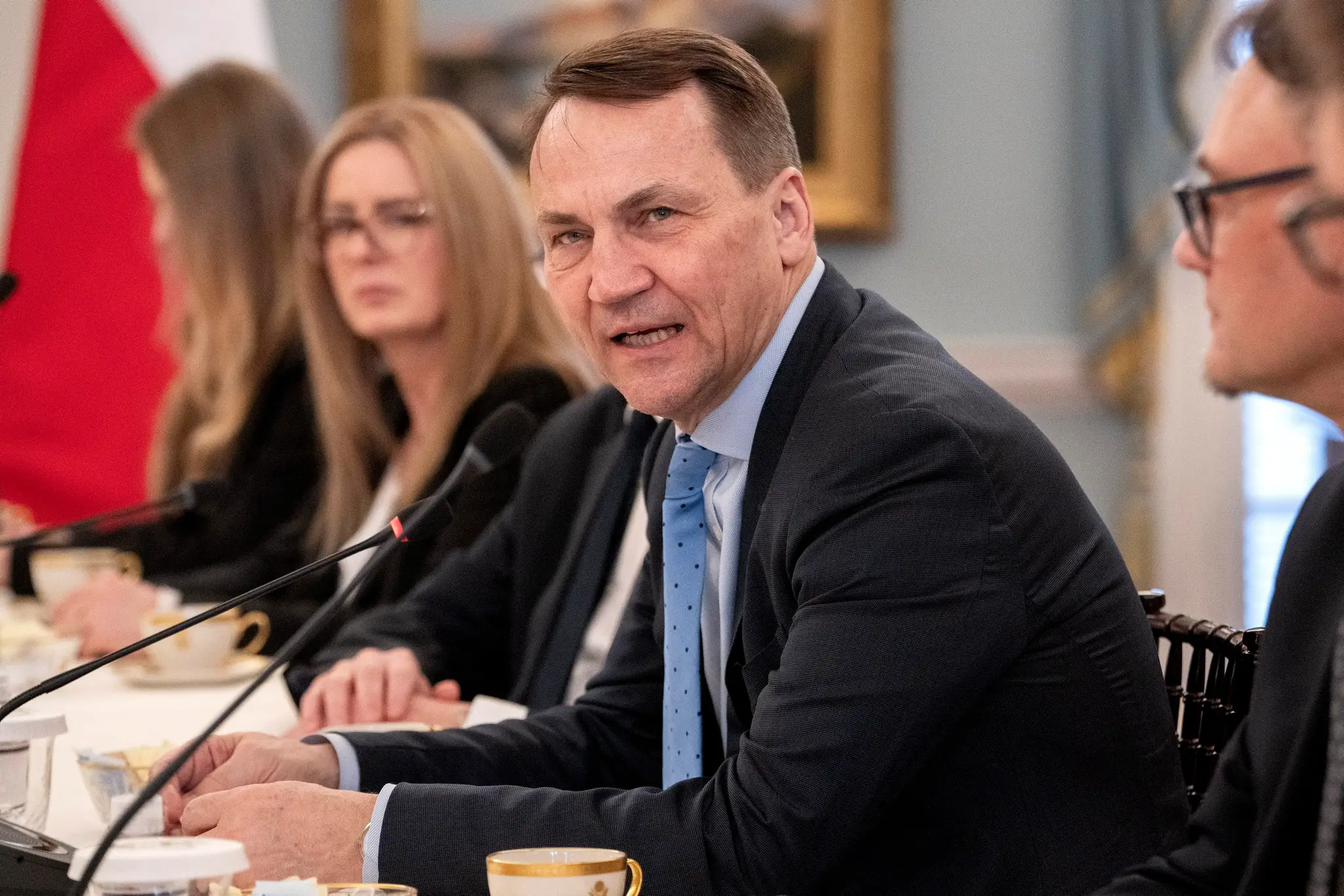 Poľský minister zahraničných vecí Radoslaw Sikorski