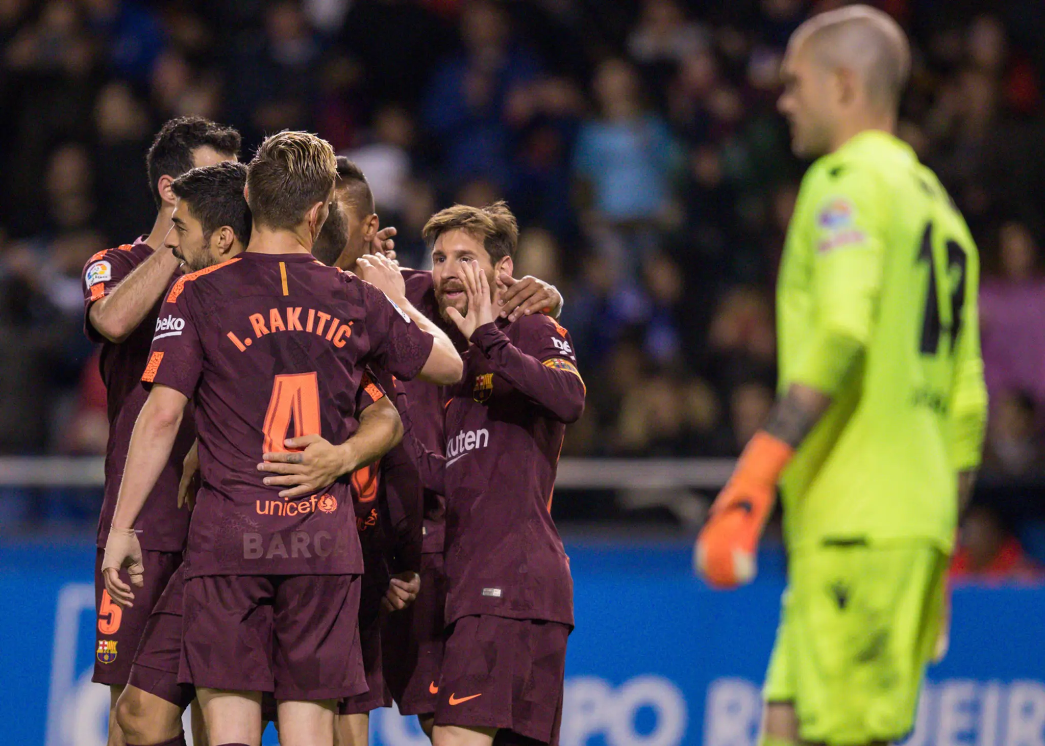 Futbalisti Barcelony.