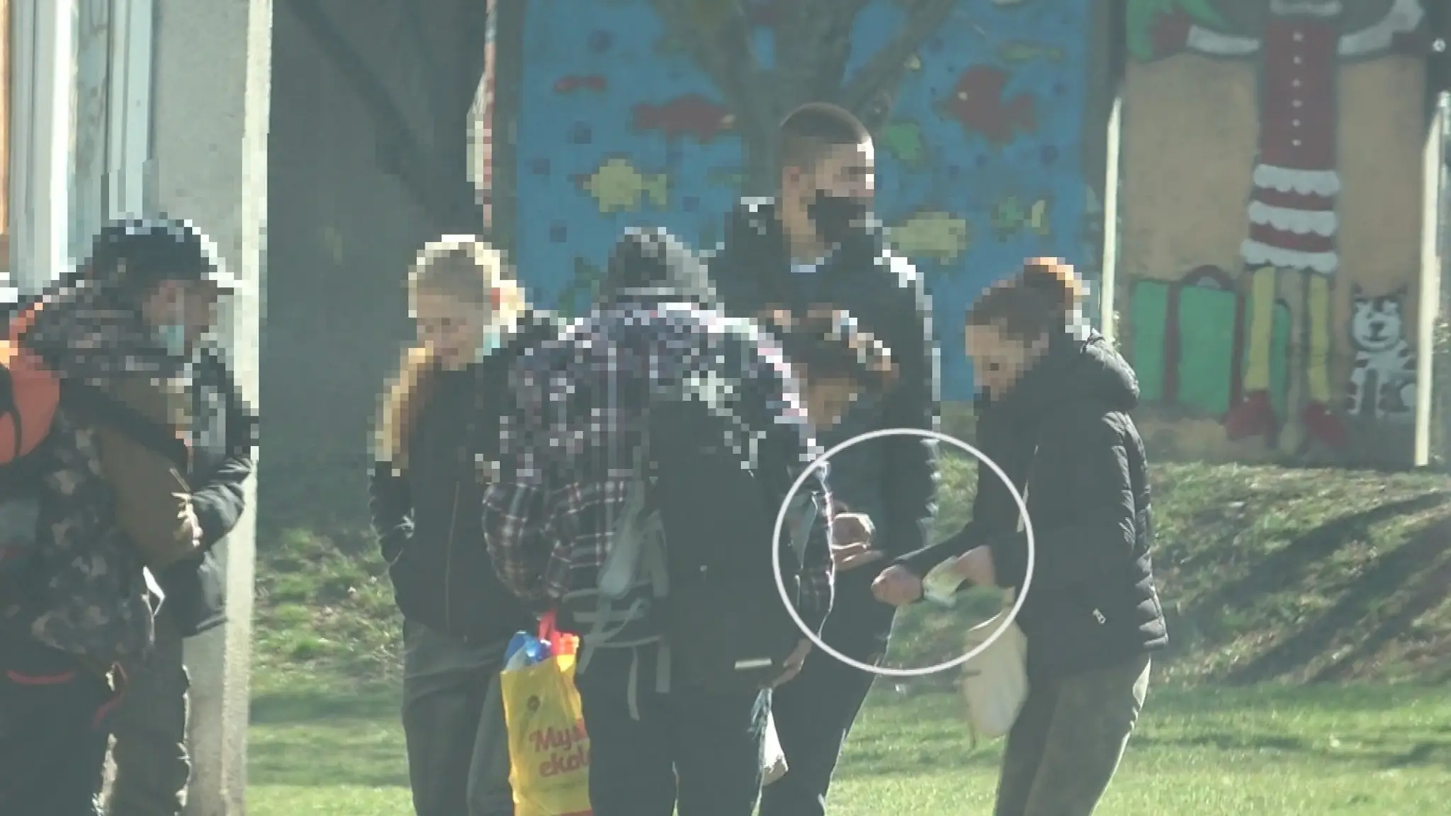 Predaj drog v bratislavskom Pentagone.