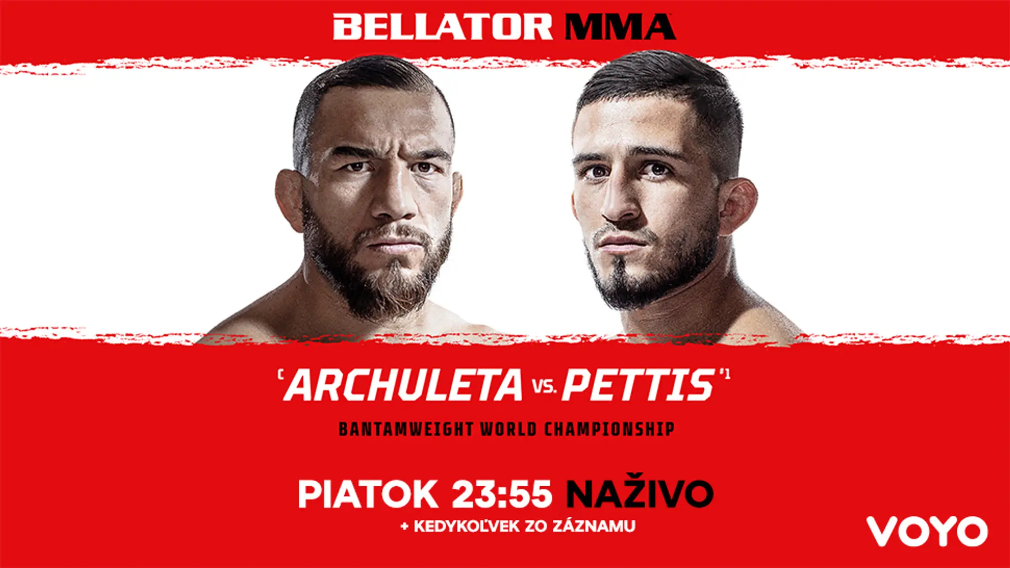 Hlavným lákadlom galavečera MMA organizácie Bellator bude súboj Archuleta vs Pettis.