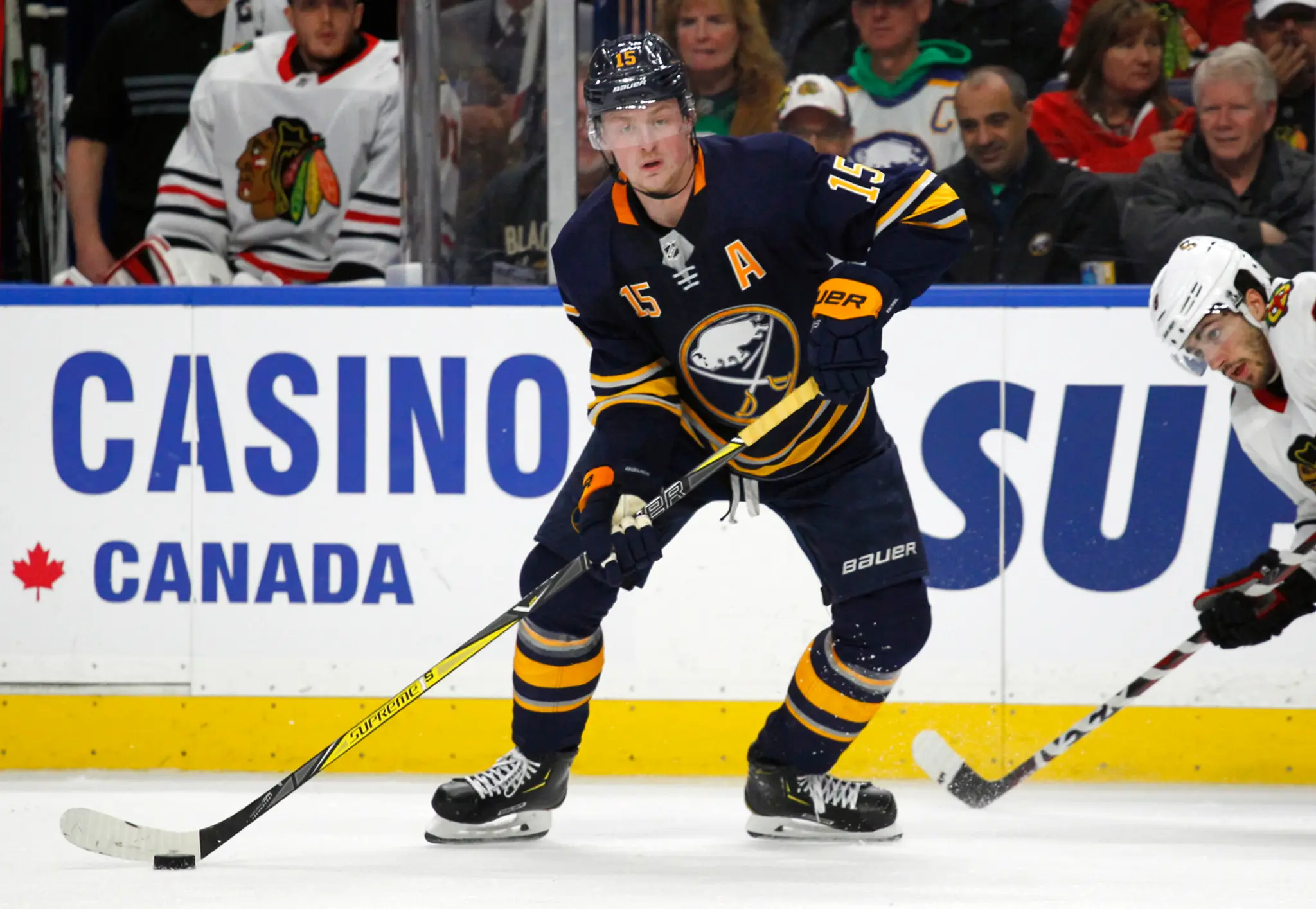 Jack Eichel z Buffala.