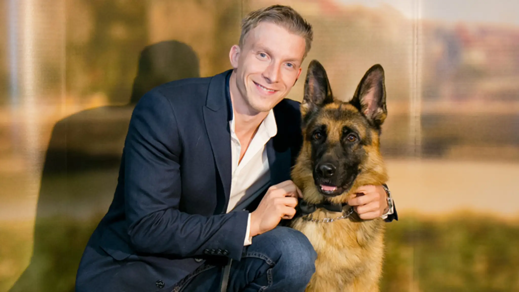 Juraj Bača s Rexom