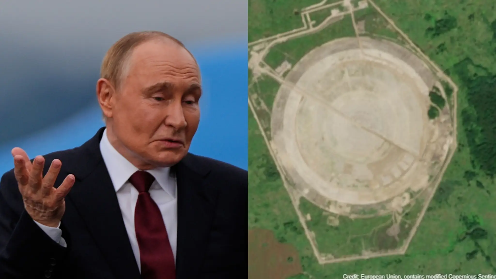 putinove ucho v Kaliningrade