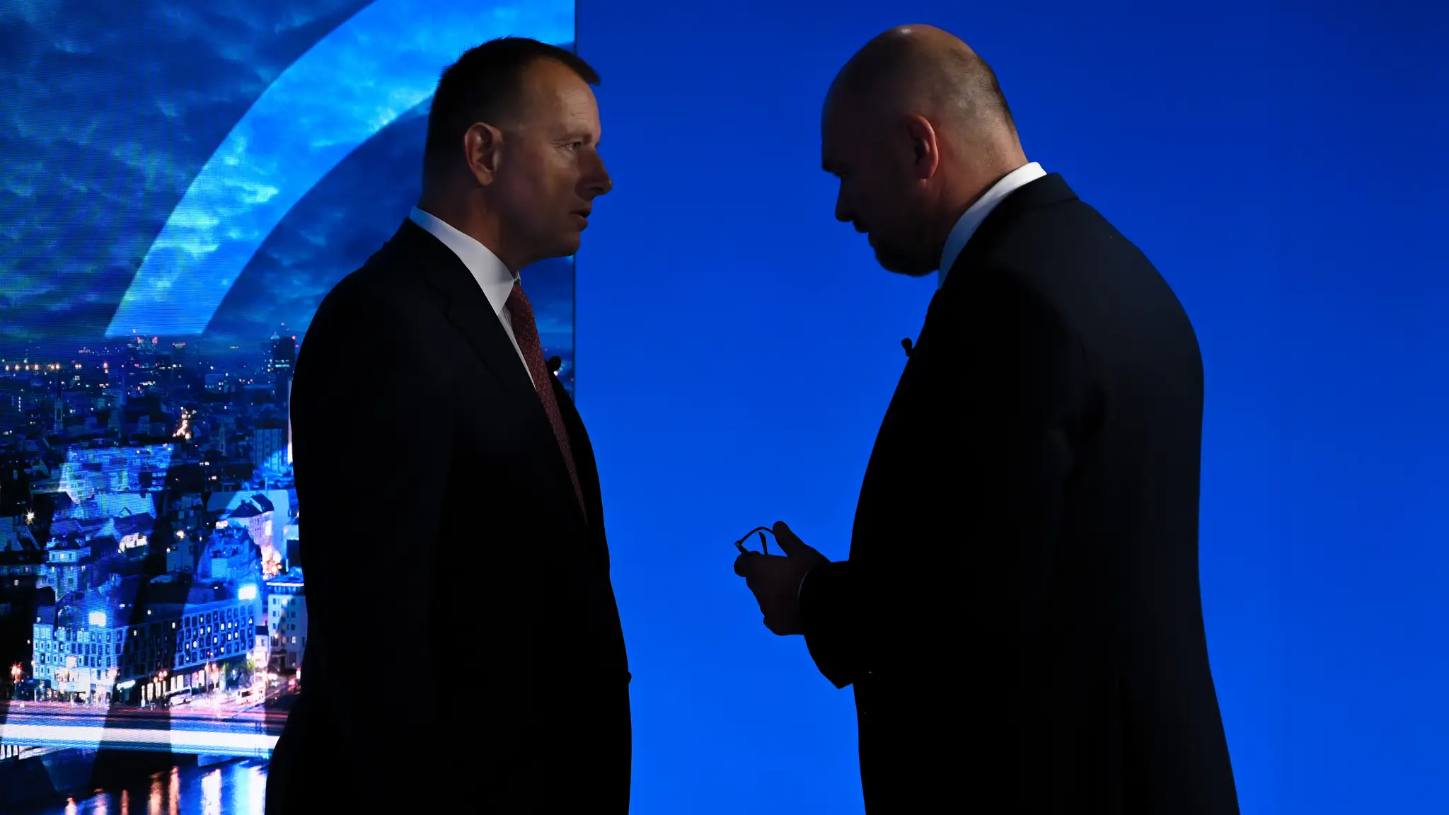 Boris Kollár (Sme rodina) a Richard Sulík (SaS).