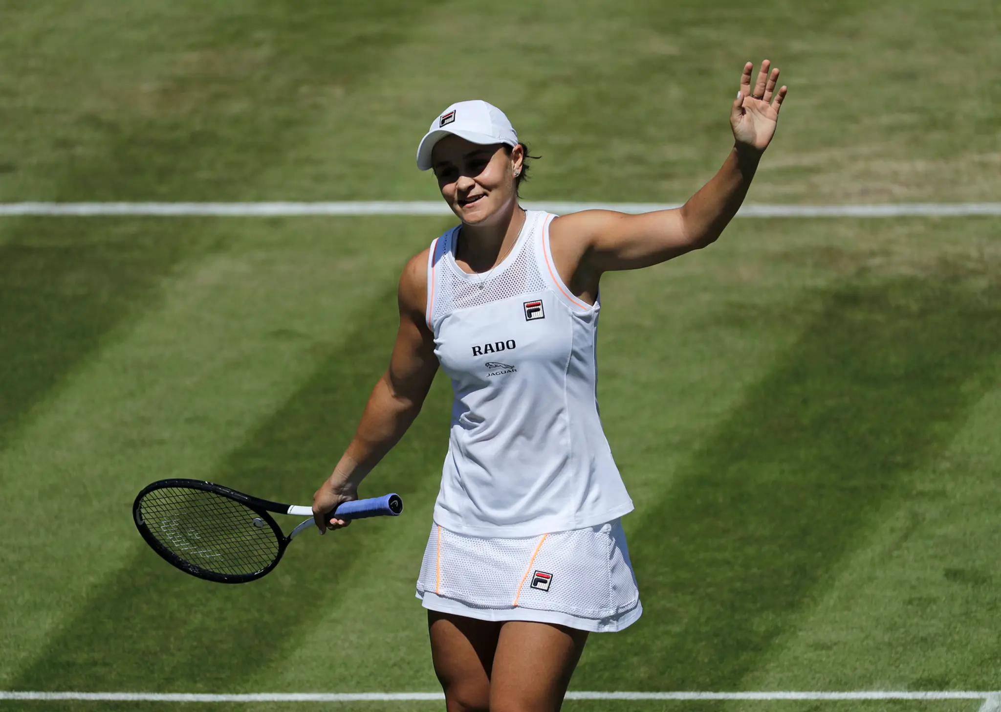 Tenista Sloane Stephensová v 2. kole Wimbledonu.