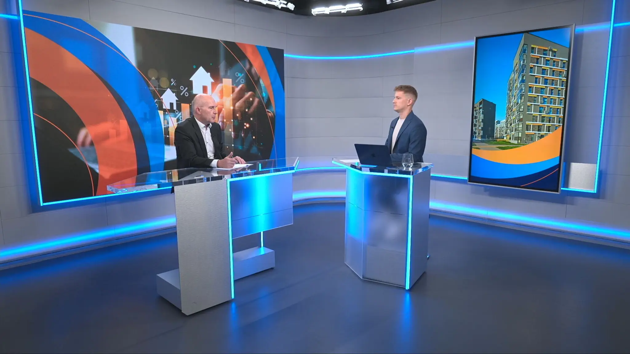 Vladimír Dvořáček v TN live. 