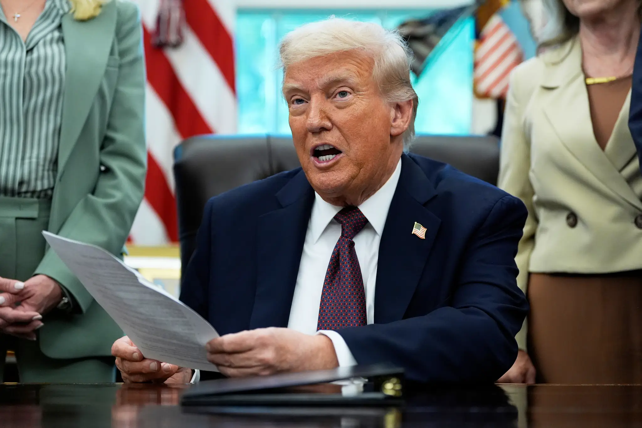 Americký prezident Donald Trump.