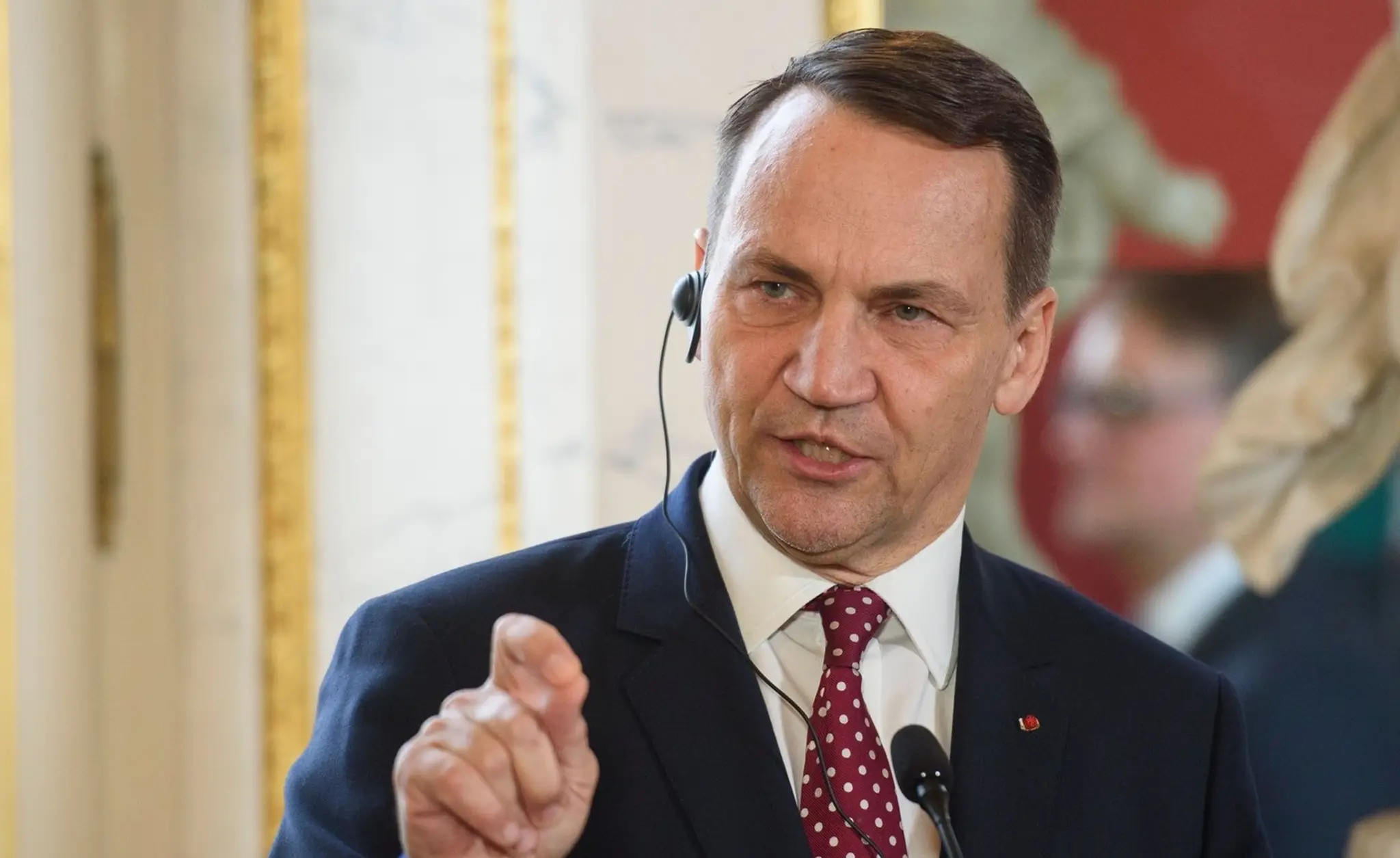 Poľský minister zahraničných vecí Radoslaw Sikorski.