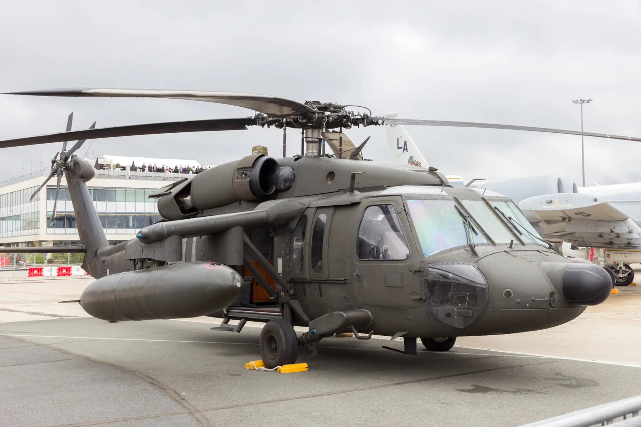 Vrtuľník Sikorsky UH-60 Black Hawk.