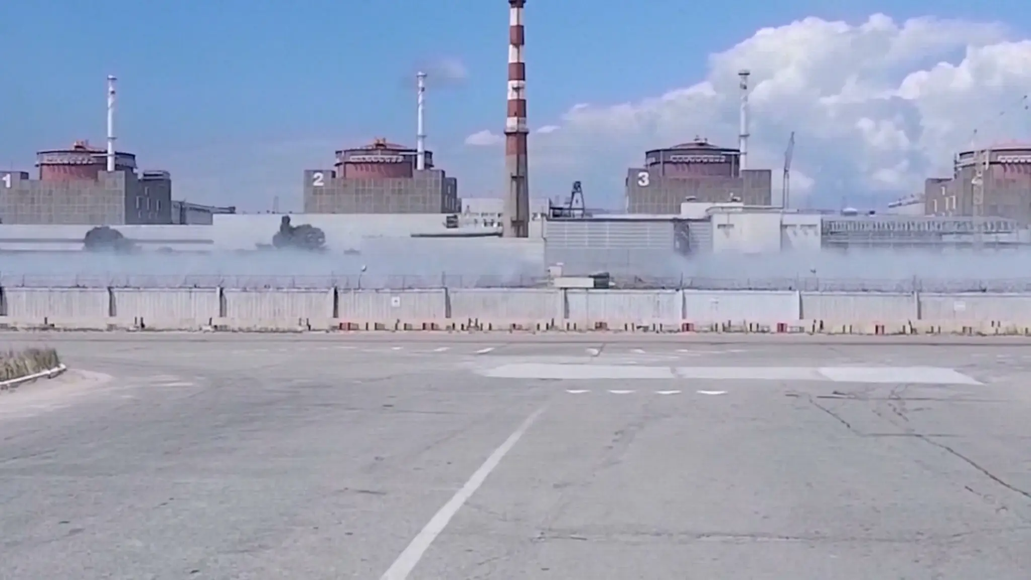 Záporožská jadrová elektráreň.