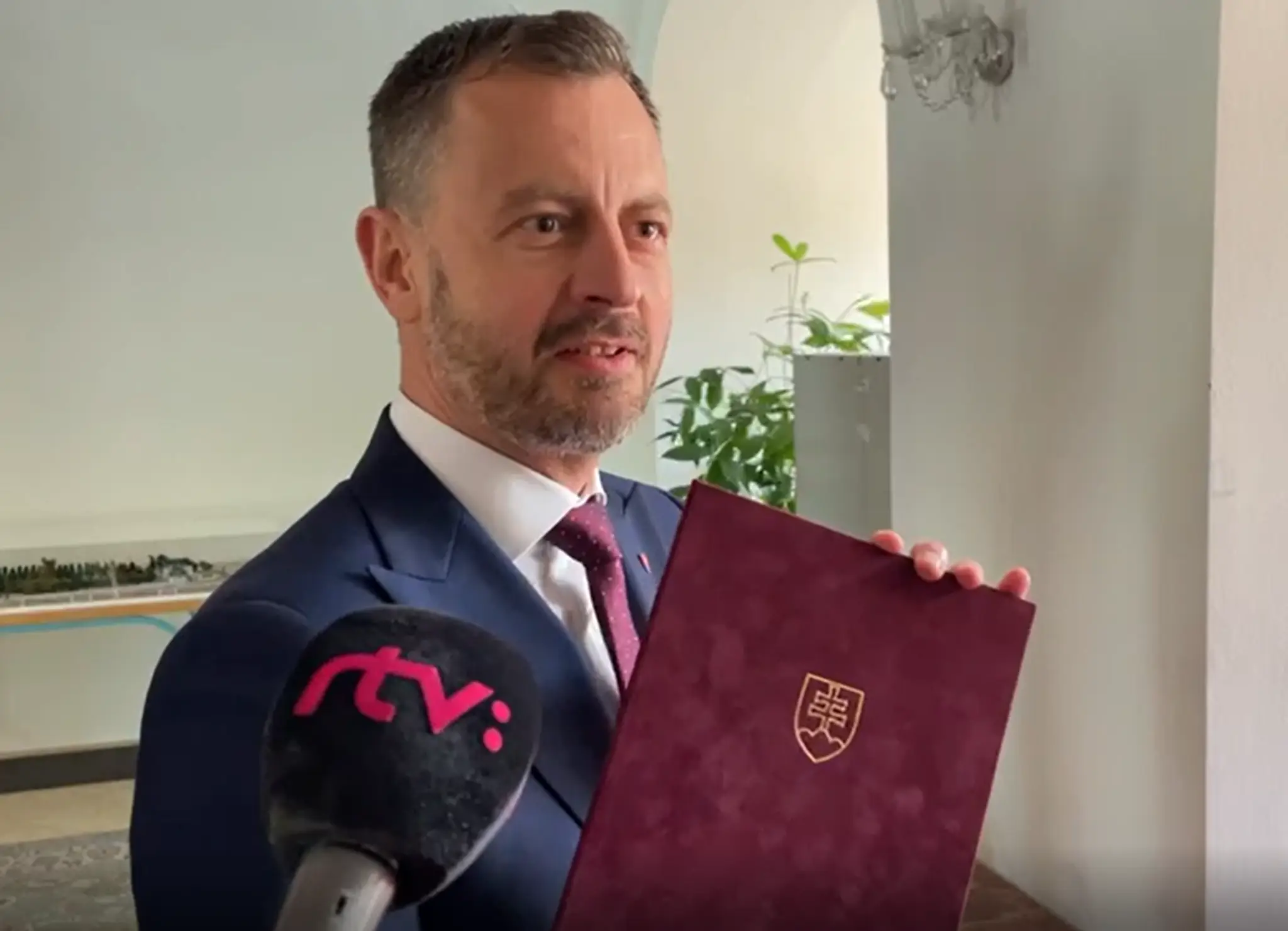Eduard Heger nesie prezidentke poverenie na vedenie vlády.