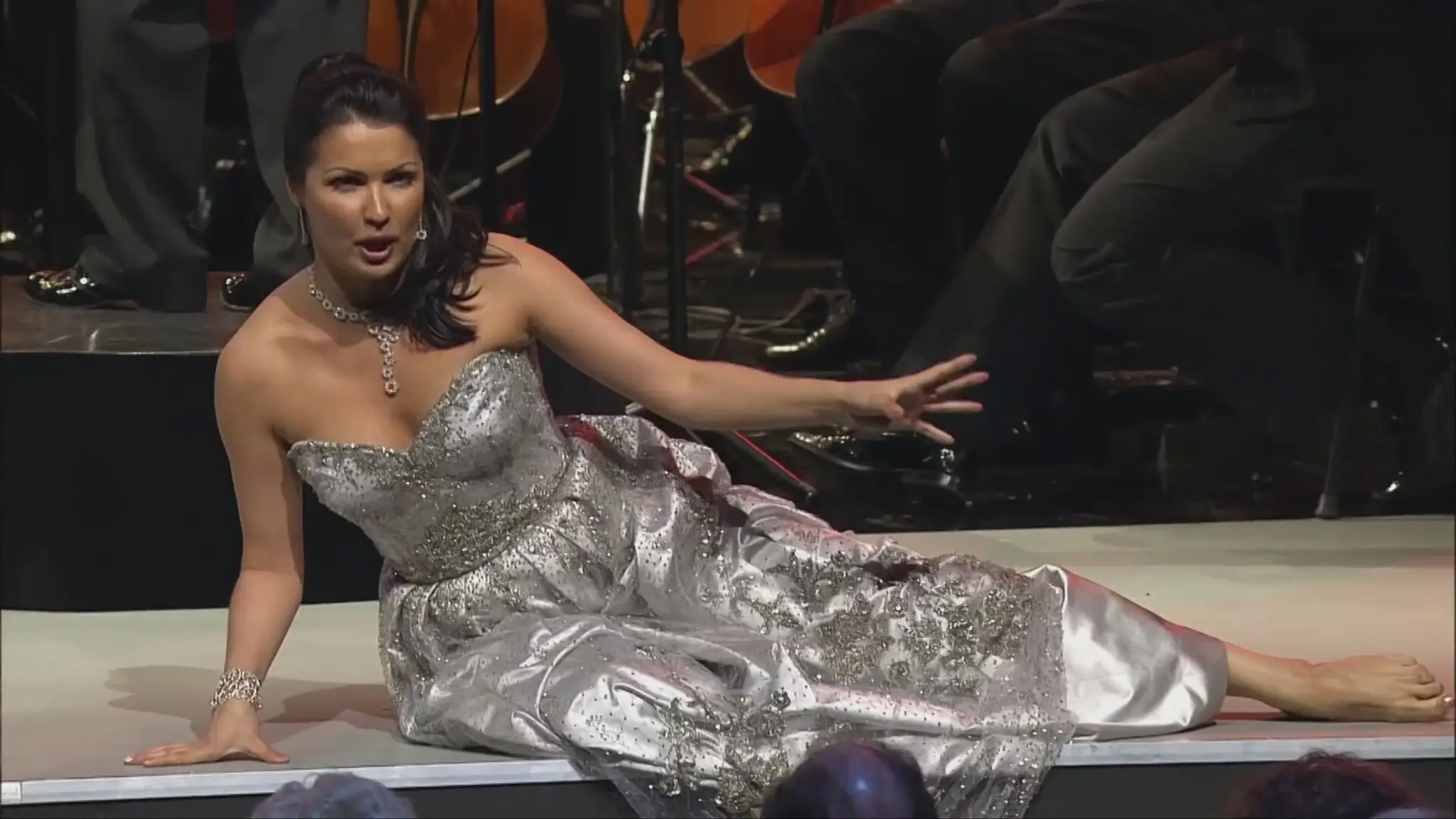 Ruská operná diva Anna Netrebko.