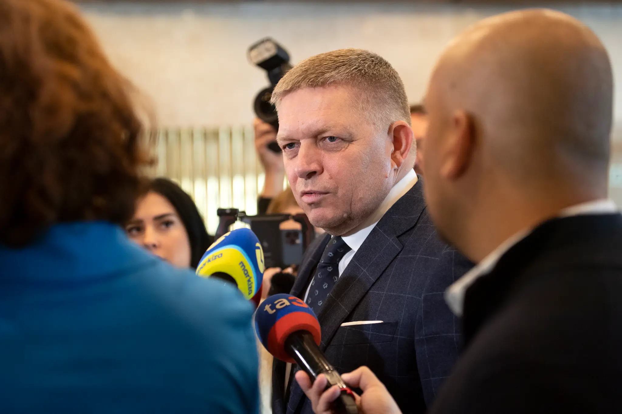 Líder strany Smer-SD Robert Fico.