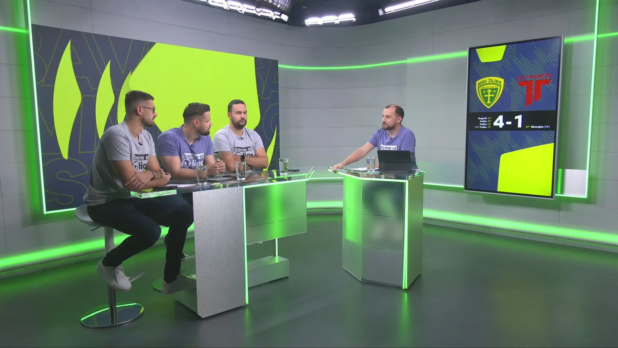 Relácia Bavme sa o lige pokračovala na TN live.