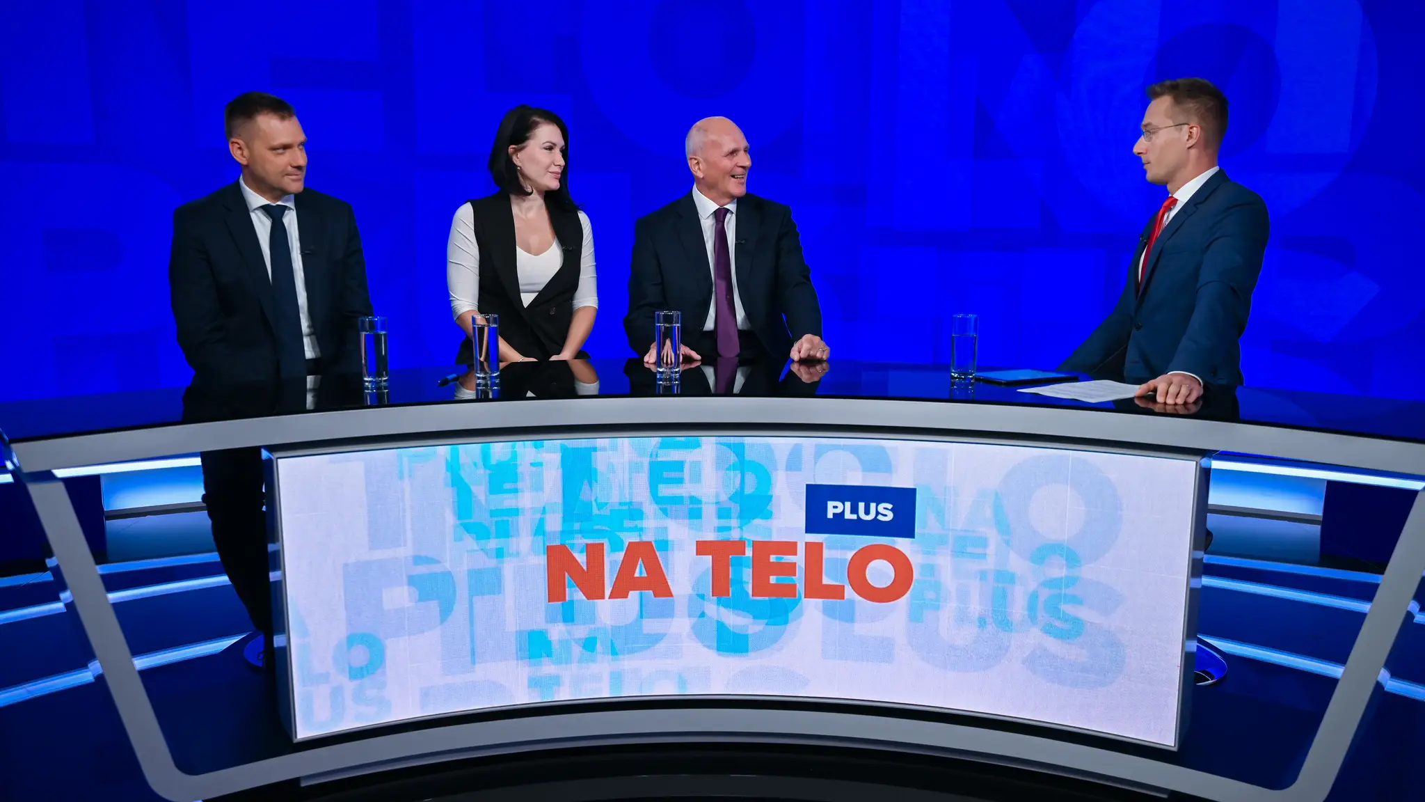 Tomáš Taraba, Jana Bittó Cigániková a František Mikloško v relácii Na telo plus.