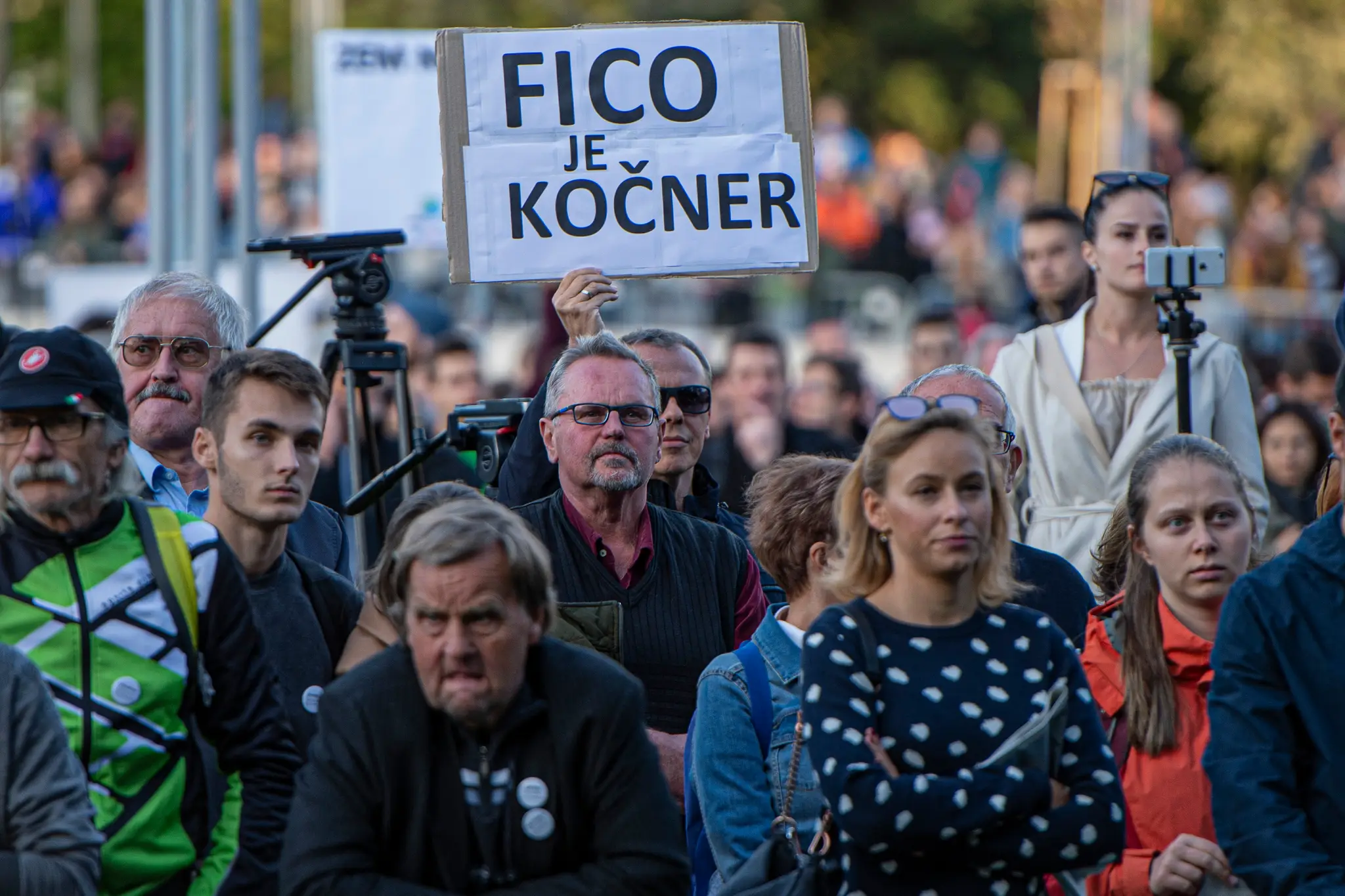 Protestné pochody Za slušné Slovensko naprieč Slovenskom