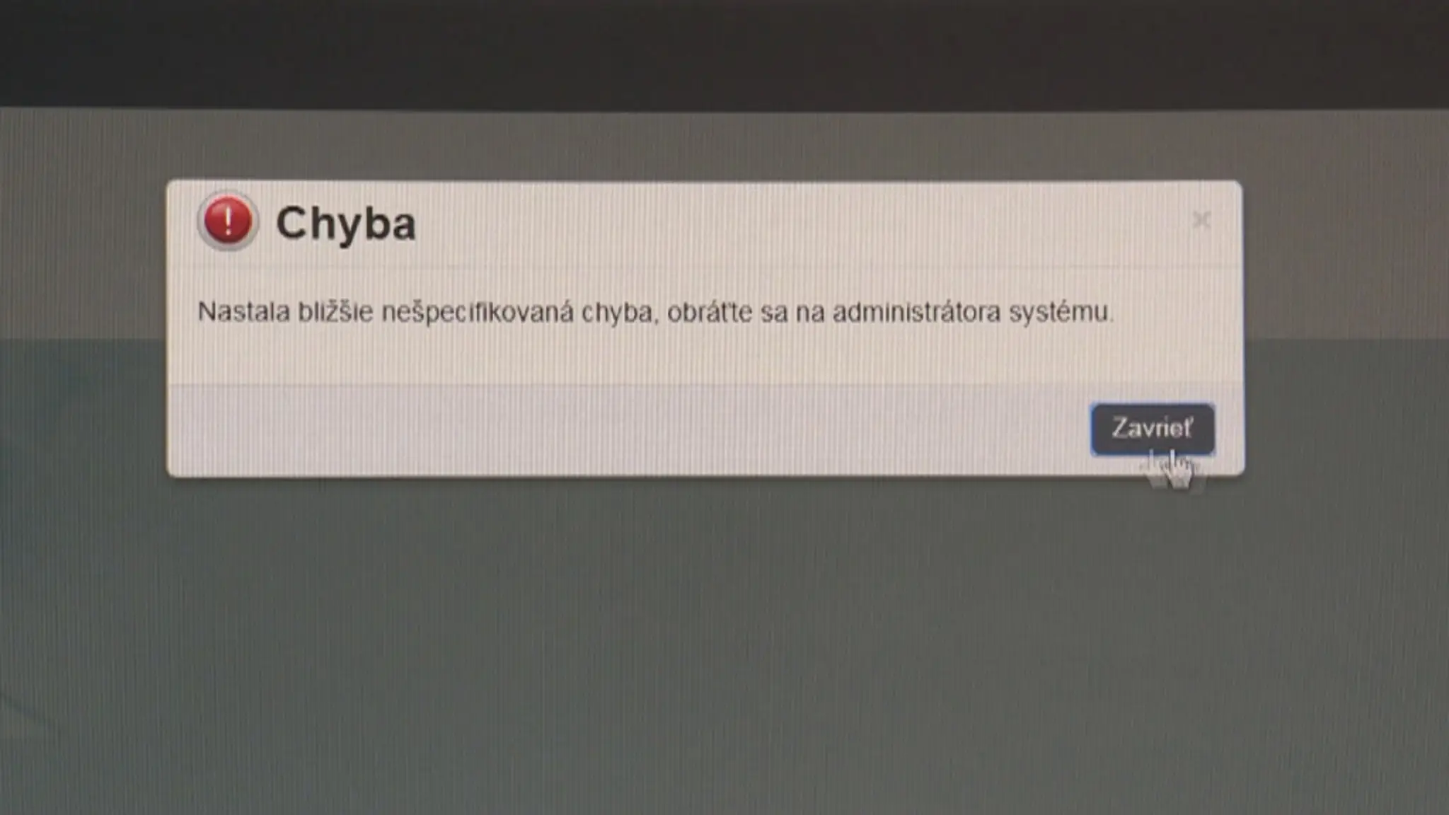 Daniari mali problémy so stránkou.