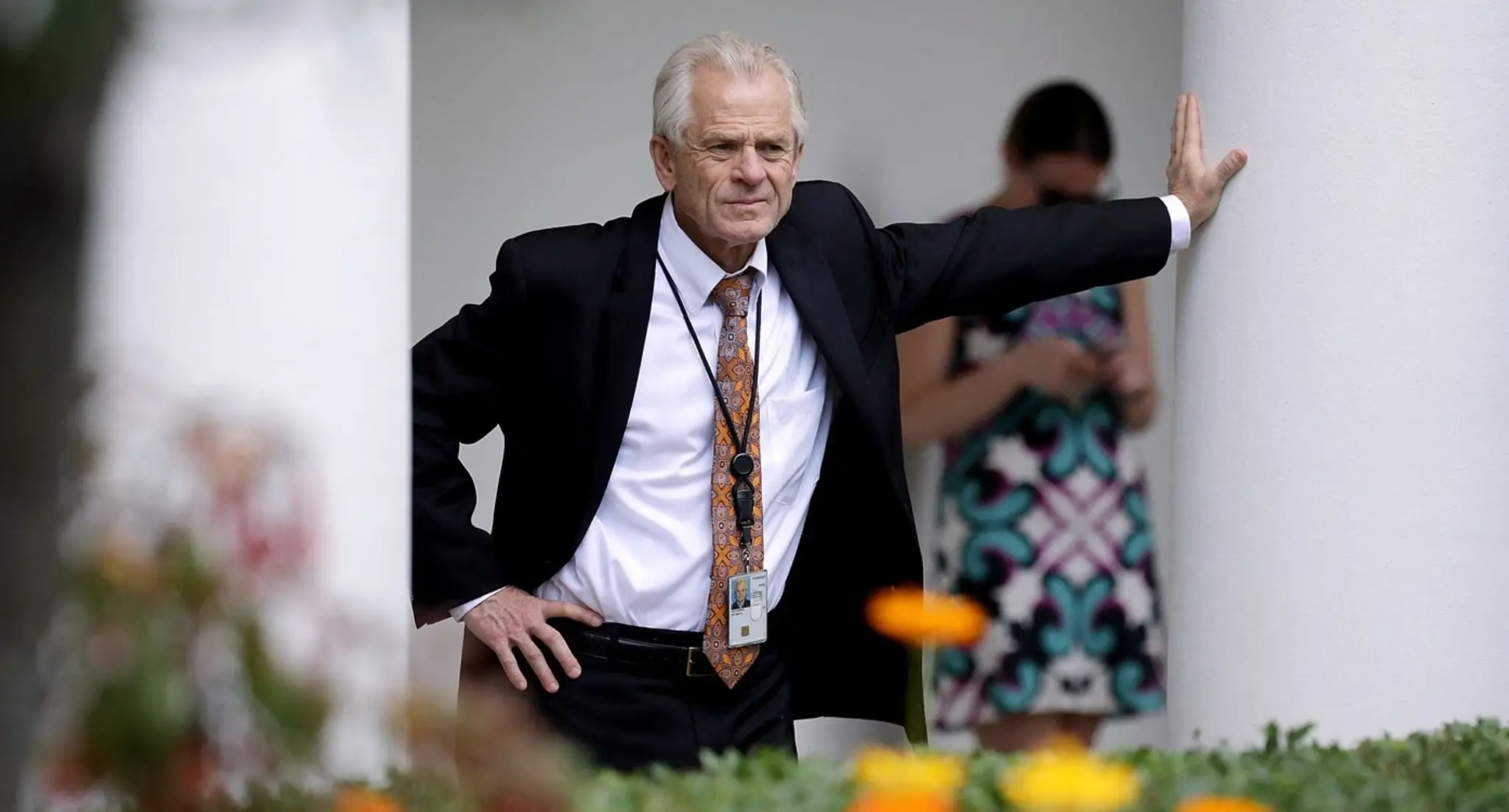 Ekonomický poradca Bieleho domu Peter Navarro.