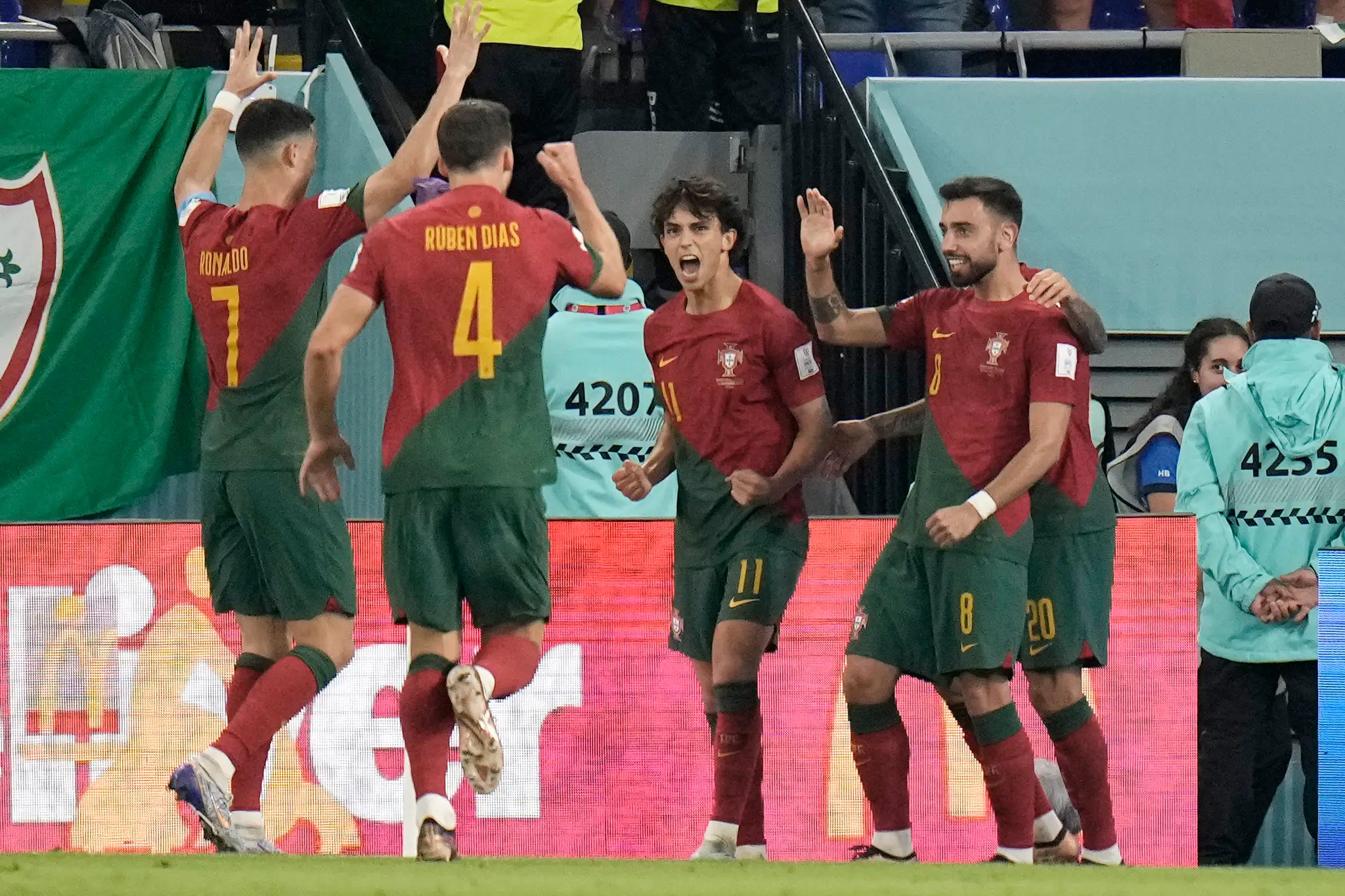 Futbalisti Portugalska.