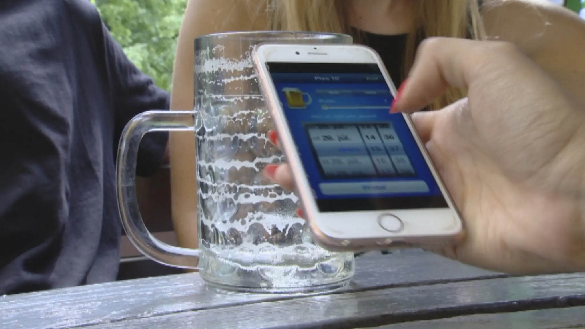 Alkohol tester v mobile.