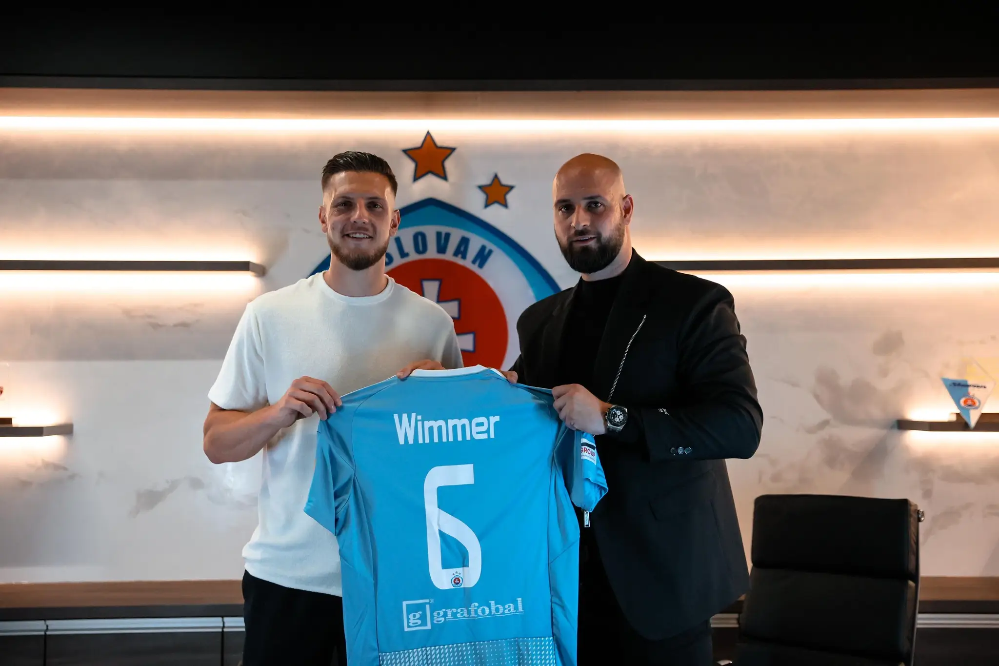 Kevin Wimmer a Ivan Kmotrík ml.