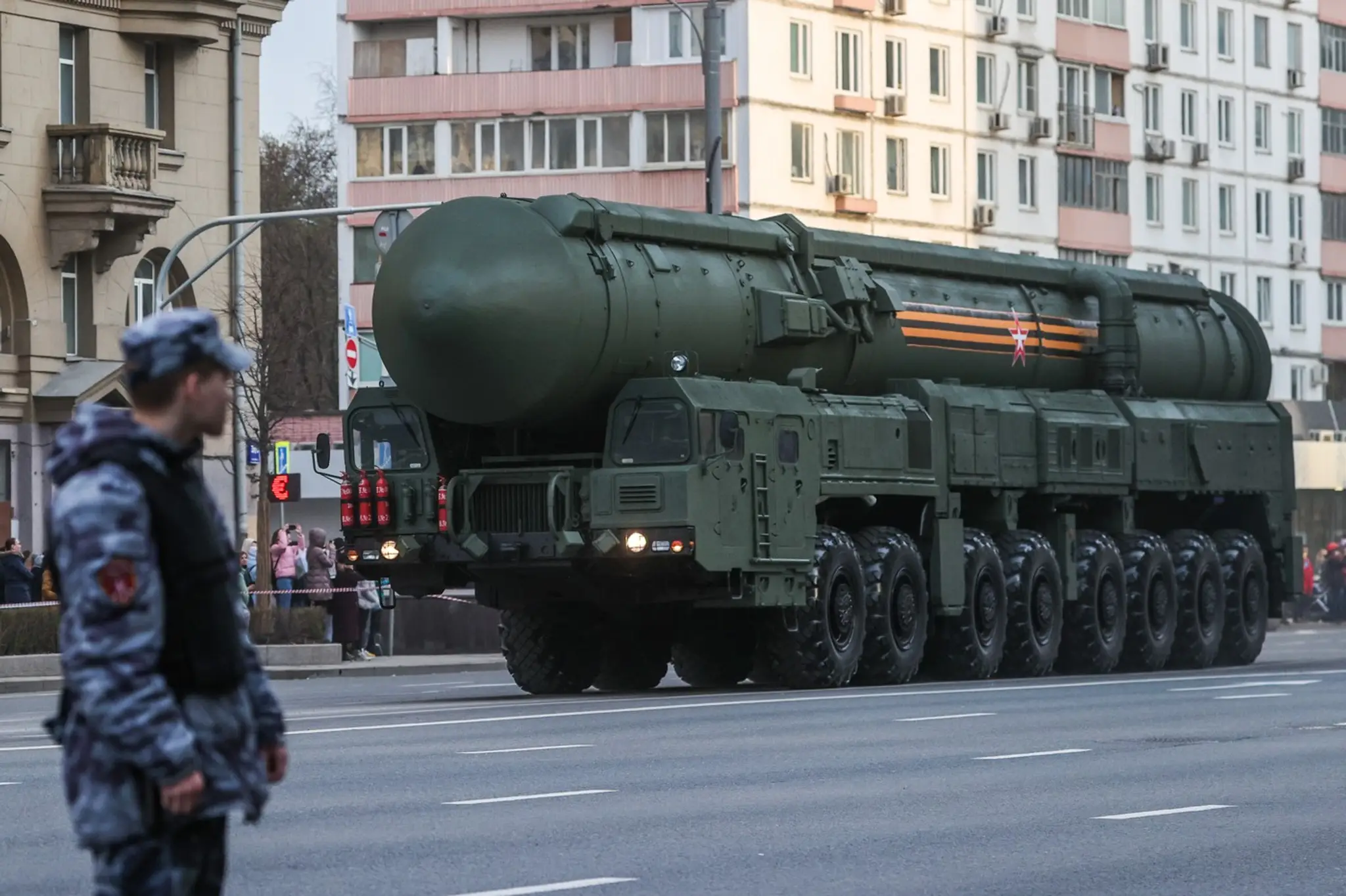 Medzikontinentálna jadrová raketa Jars.