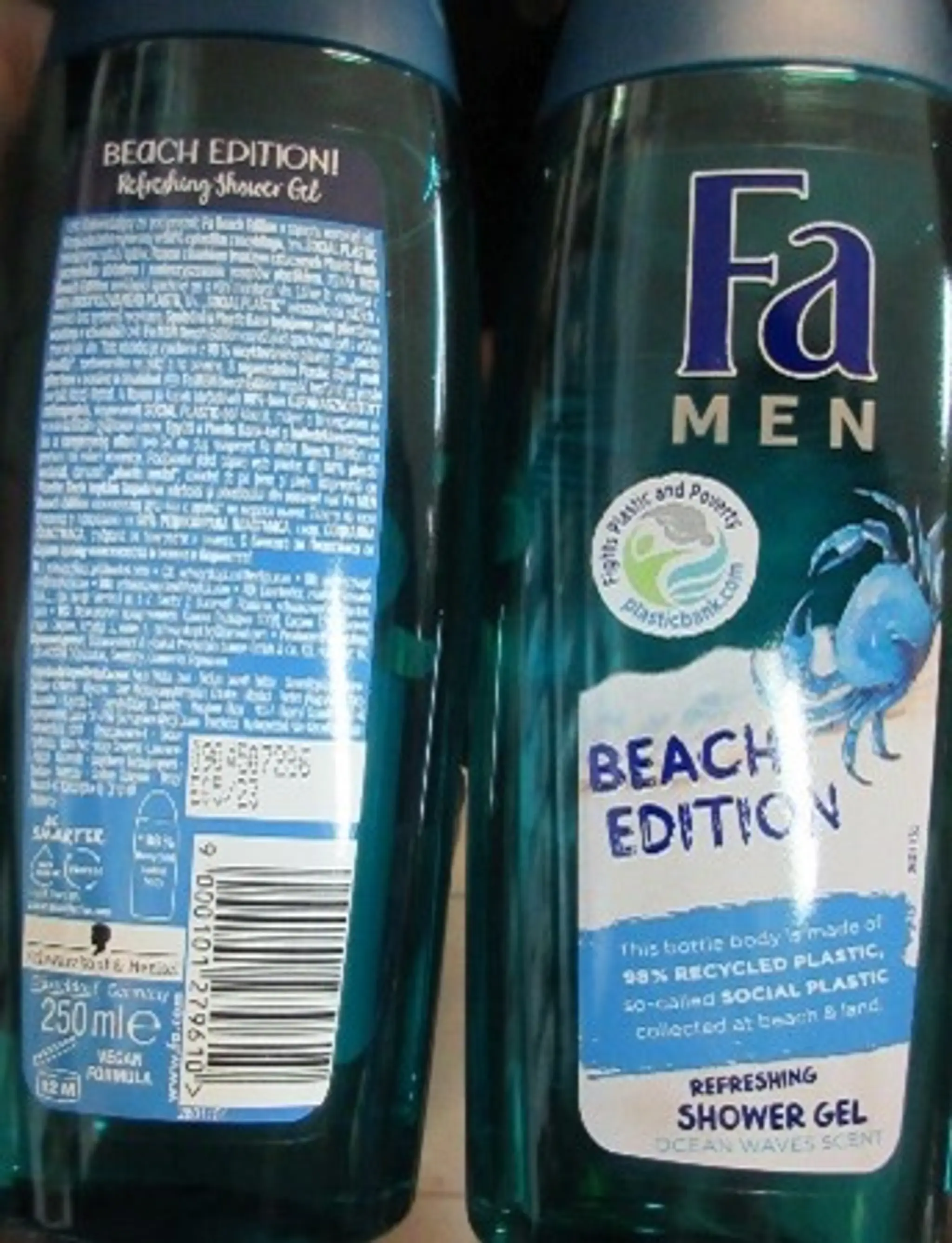 FA Men Refreshing shower gel Ocean Waves Scent