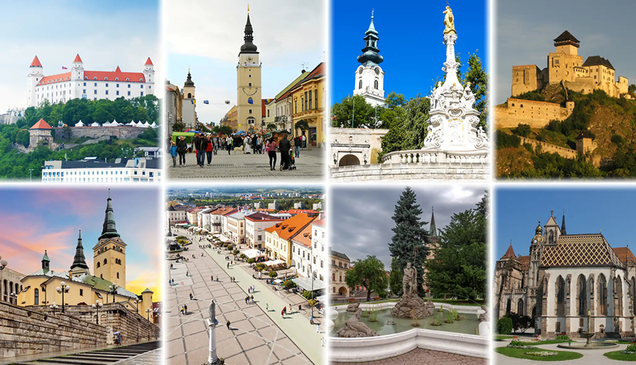 Pohľad na dominanty krajských miest