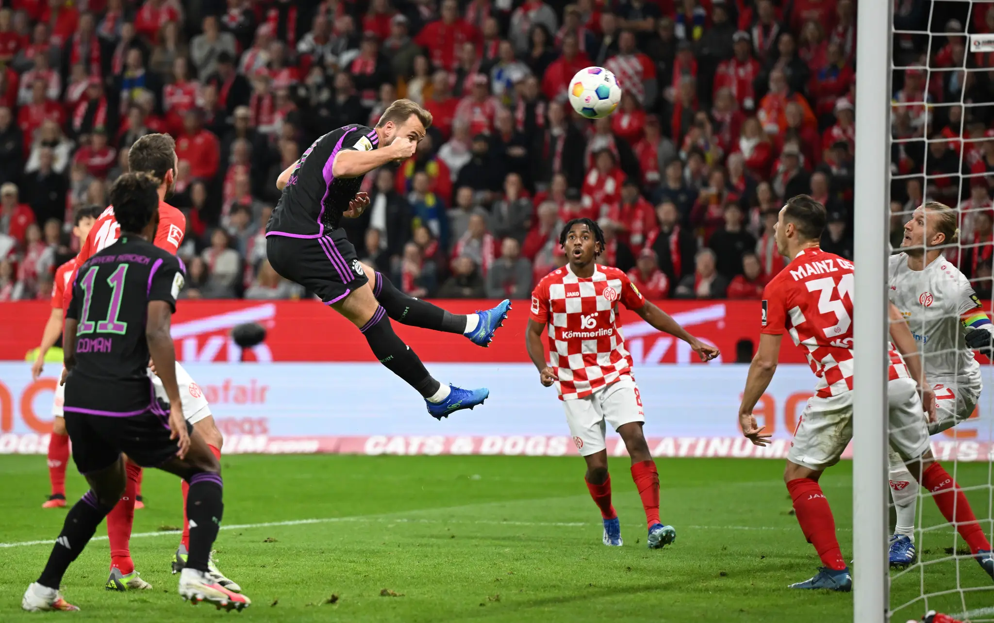 Harry Kane strieľa gól