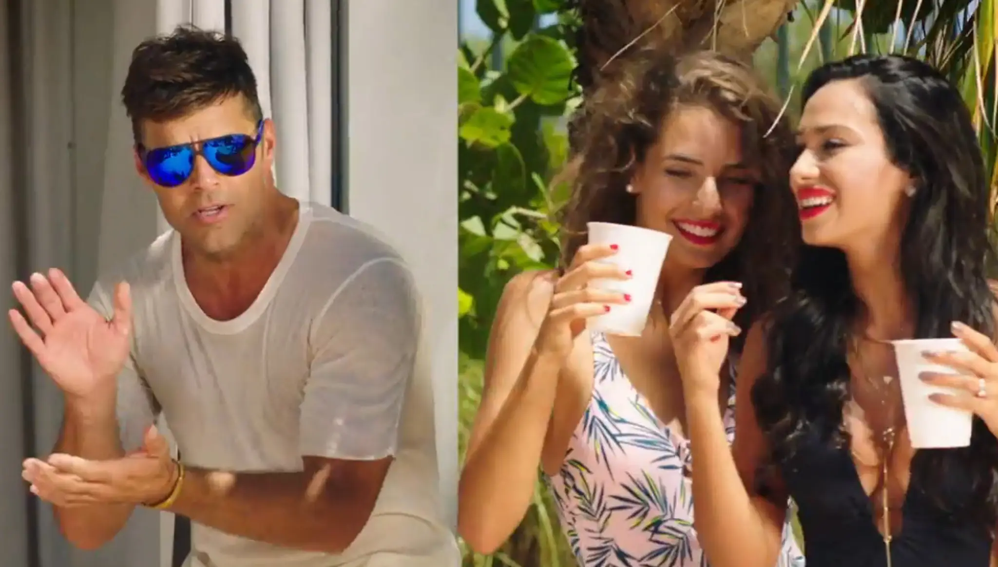 Janka Slačková v novom klipe Rickyho Martina.