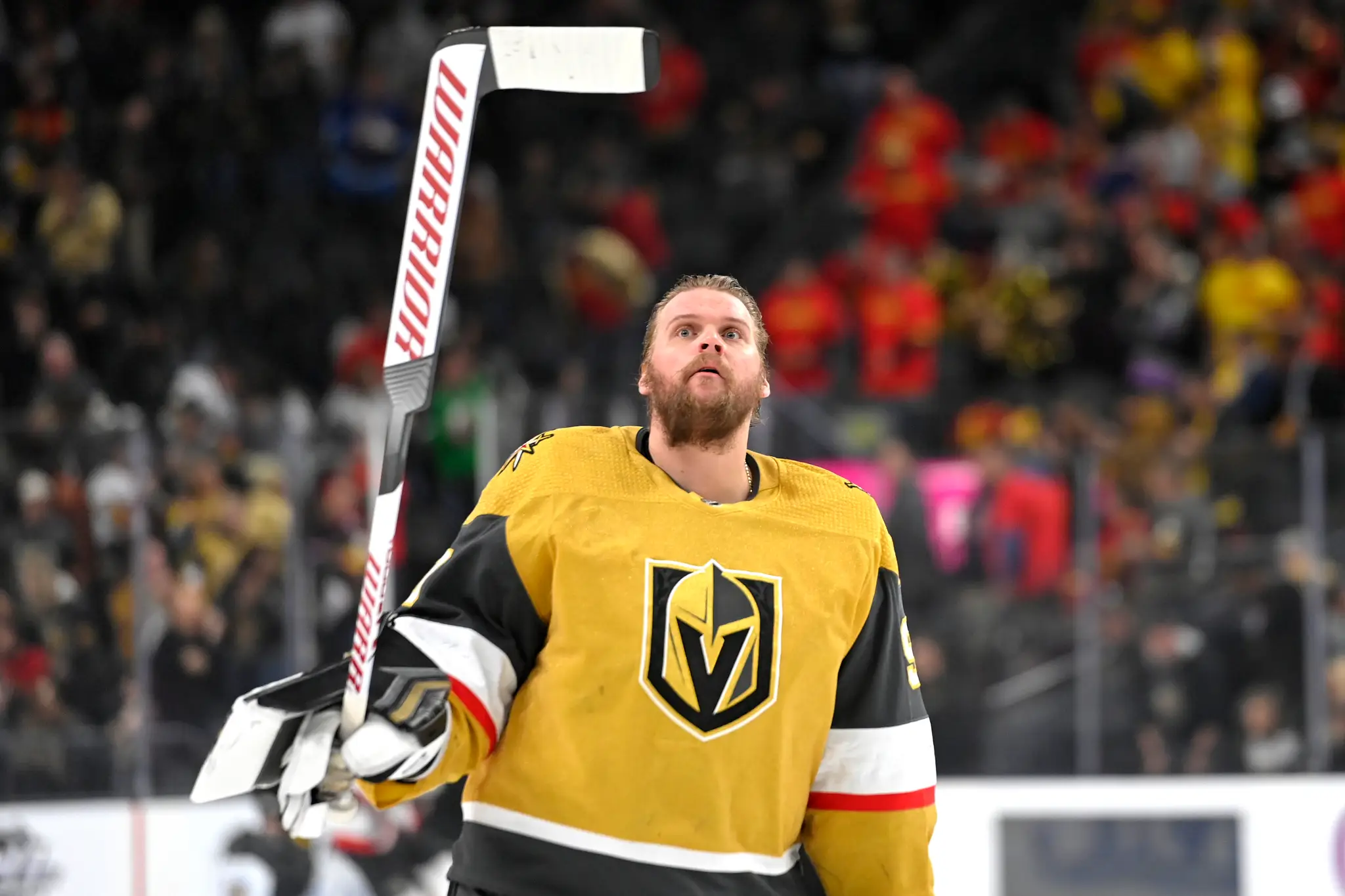 Brankár Vegas Golden Knights Robin Lehner.