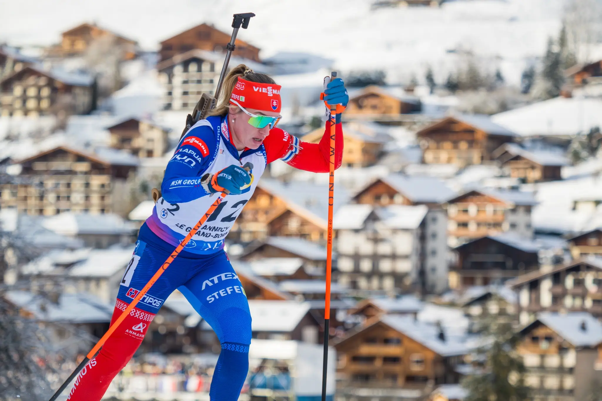 Slovenská biatlonistka Paulína Bátovská Fialková.