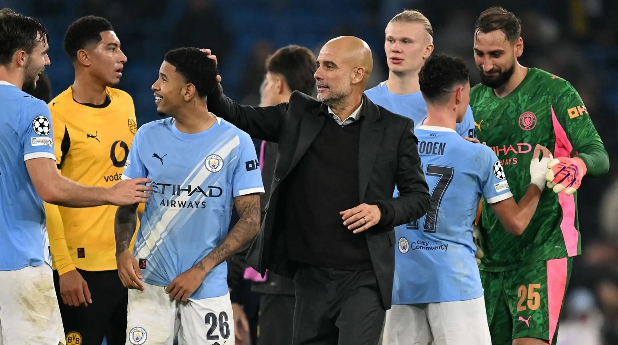 Pep Guardiola svojich zverencov musel pochváliť.