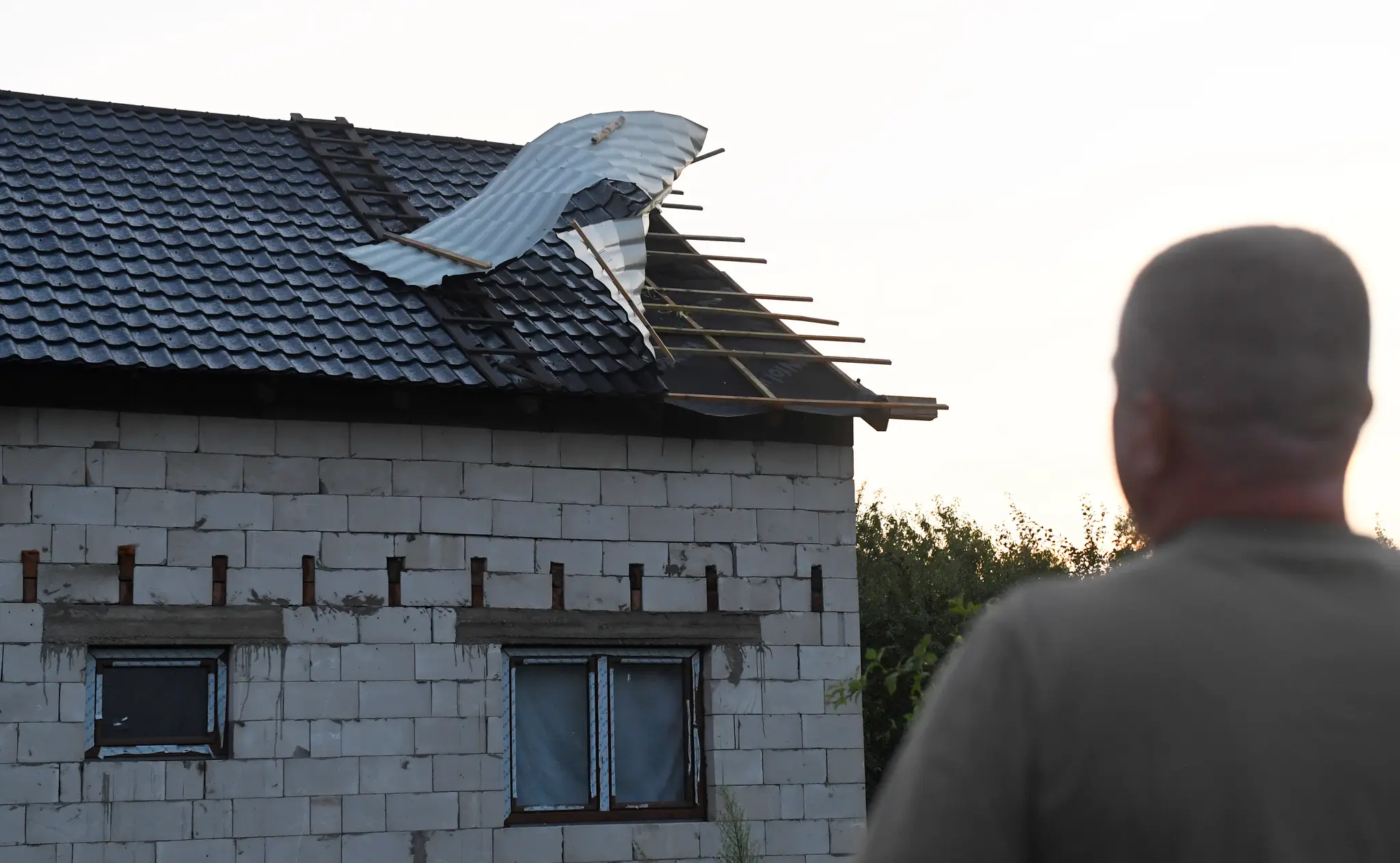 Následky búrok v Strážskom.