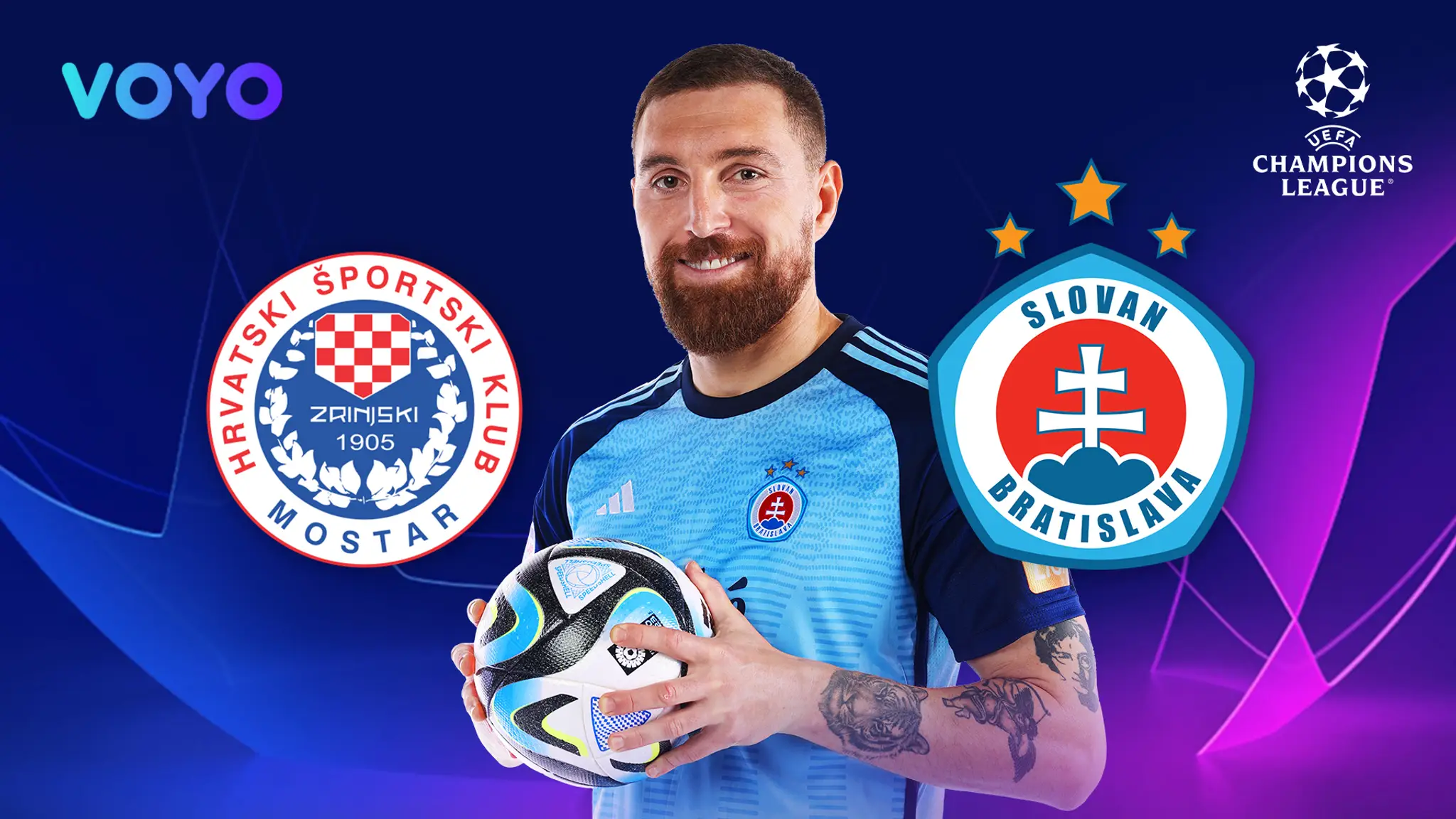 Zrinjski Mostar - Slovan Bratislava