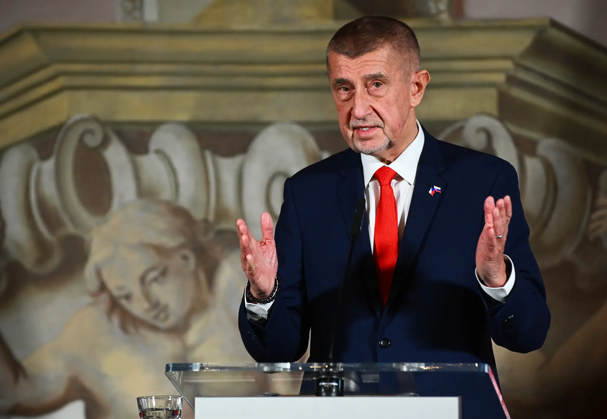 Český premiér Andrej Babiš