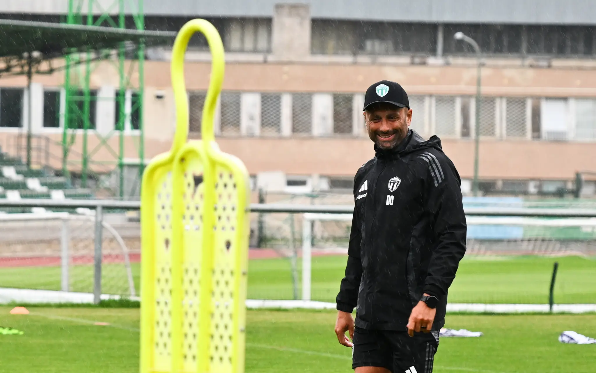 Na snímke hlavný tréner futbalového klubu MFK Skalica David Oulehla.
