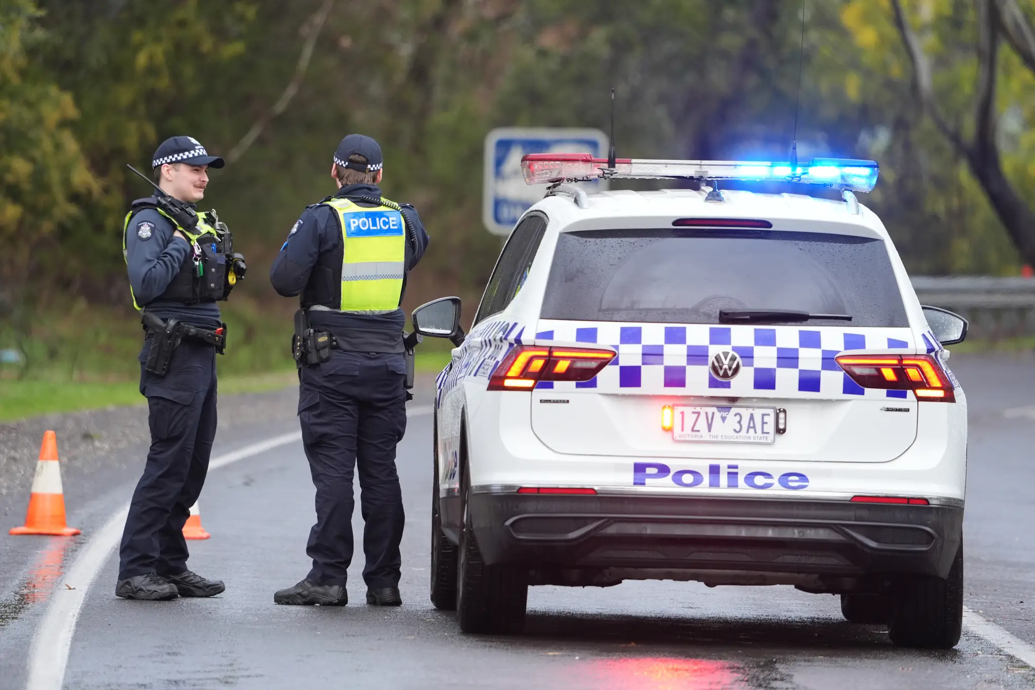 Austrálska polícia.