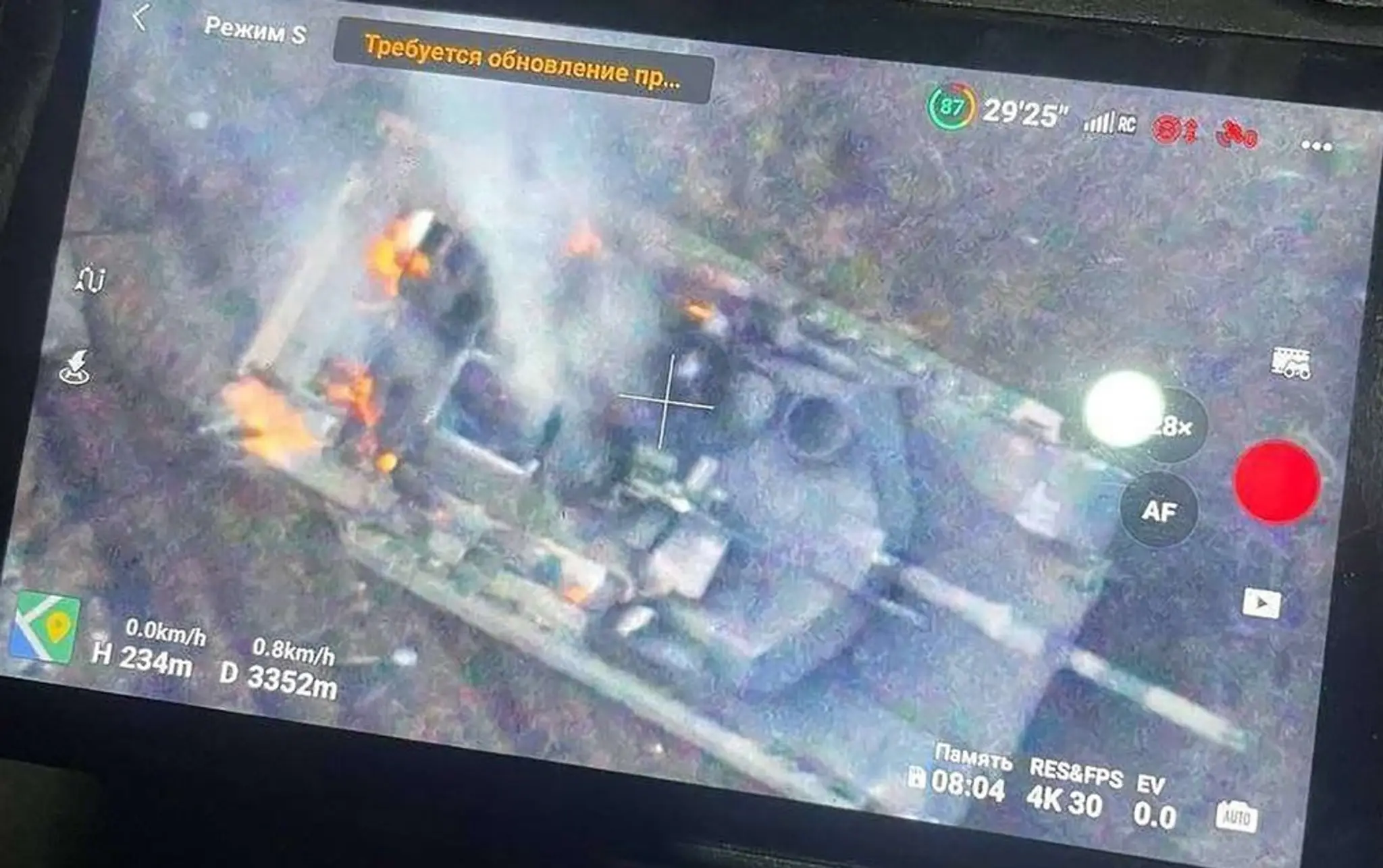 Rusi tvrdia, že zničili prvý tank Abrams, ktorý nasadila Ukrajina.