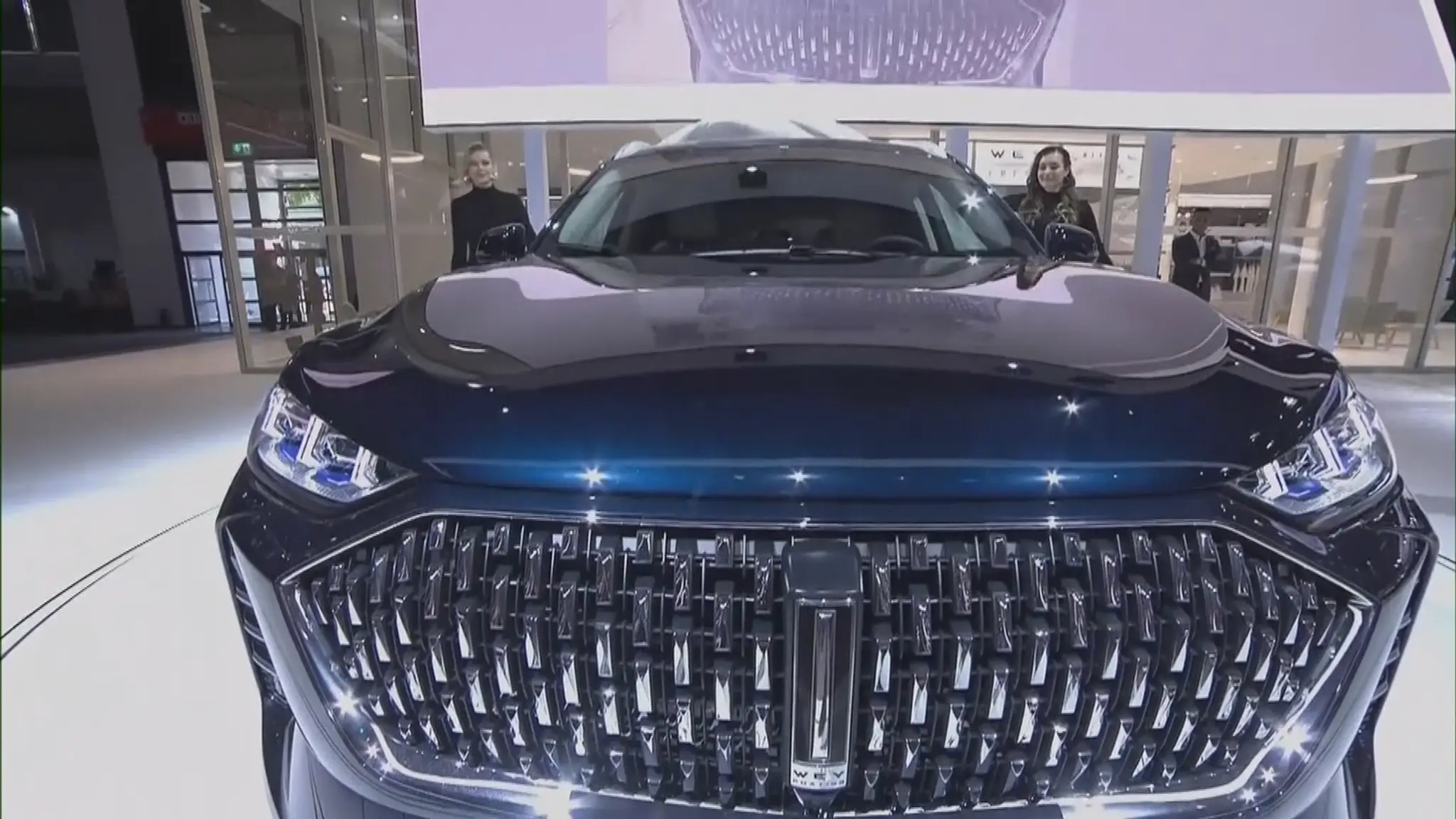 Autosalón v Mníchove.