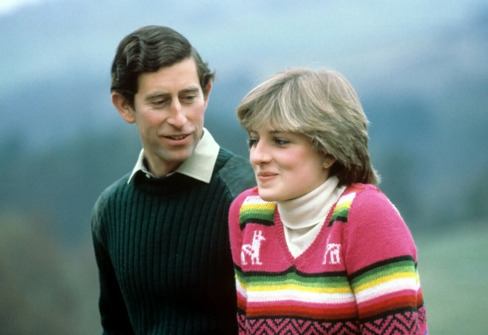 Princezná Diana s princom Charlesom so synmi Harrym a Williamom