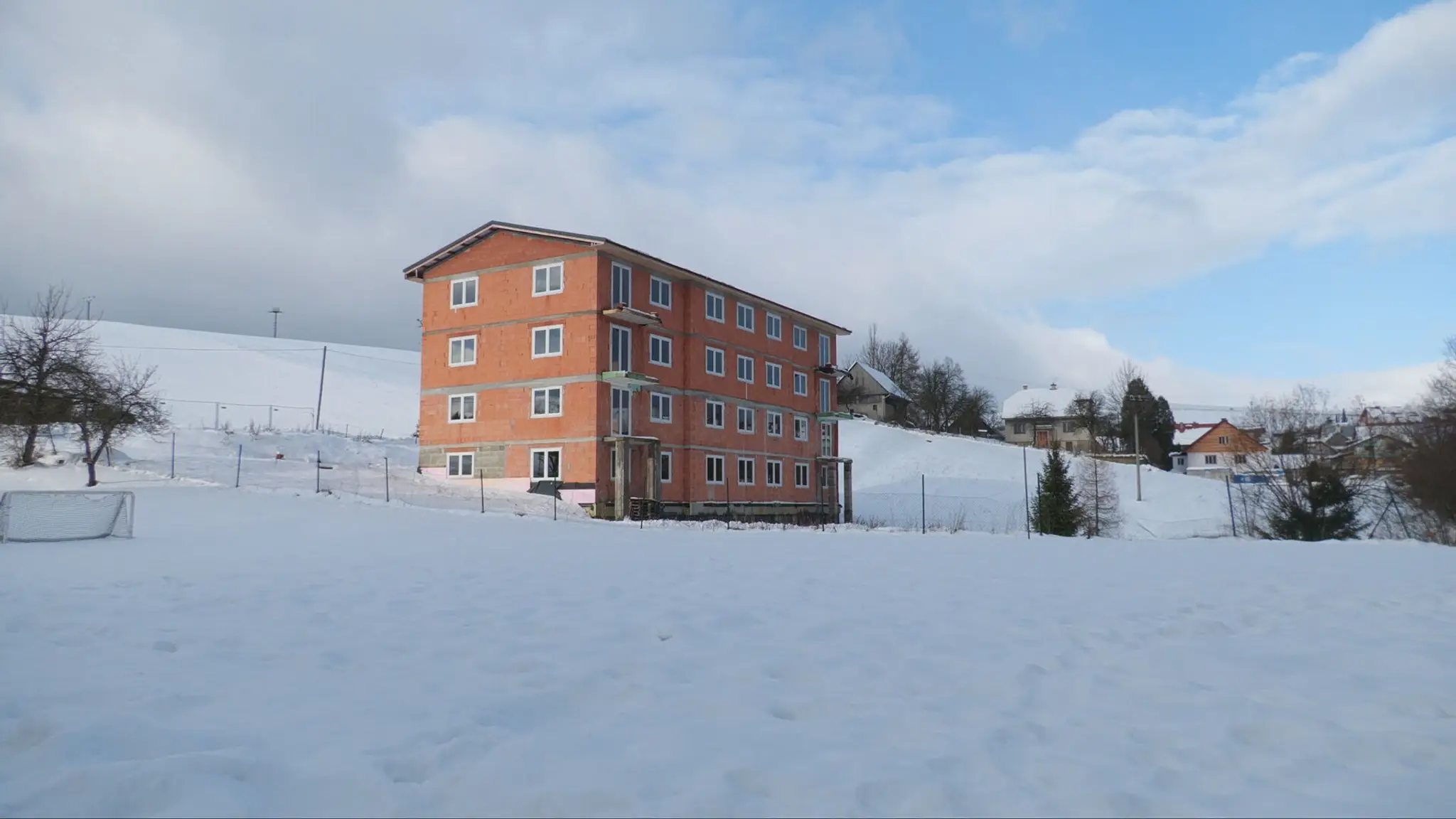 Stavba v Malatinej