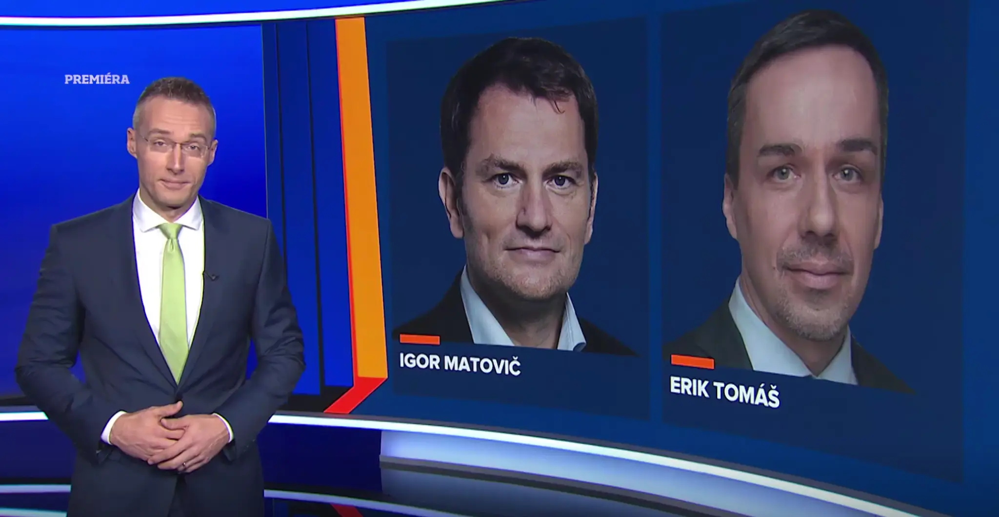 Na telo s Tomášom a Matovičom.