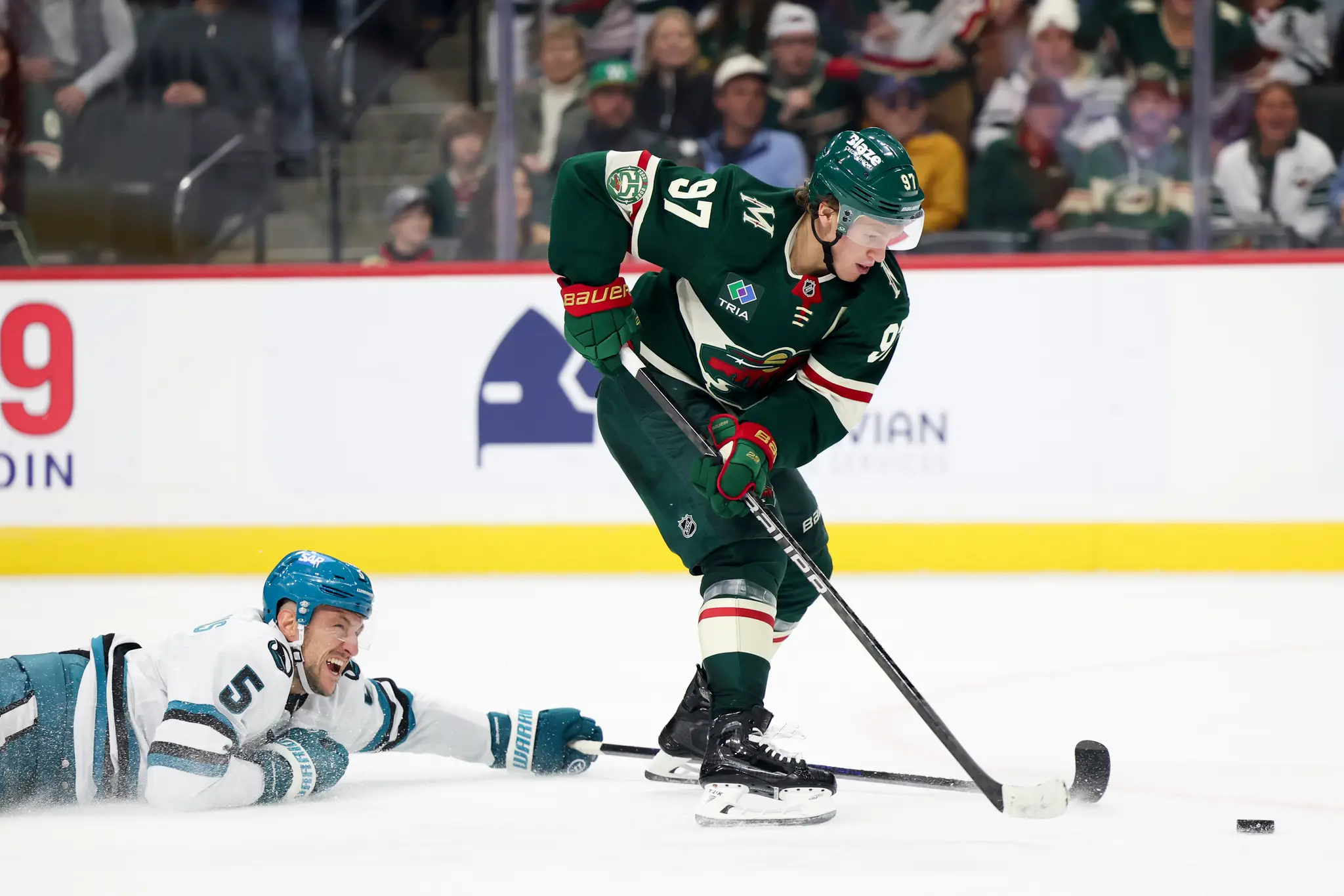 Hokejista Minnesoty Wild Kirill Kaprizov.