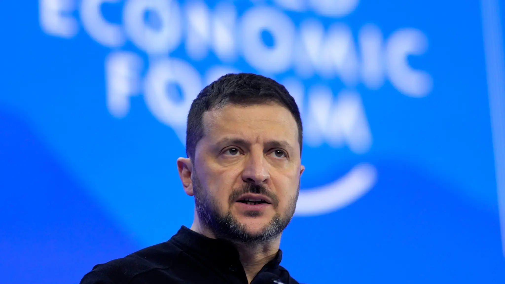 Zelenskyj v Davose