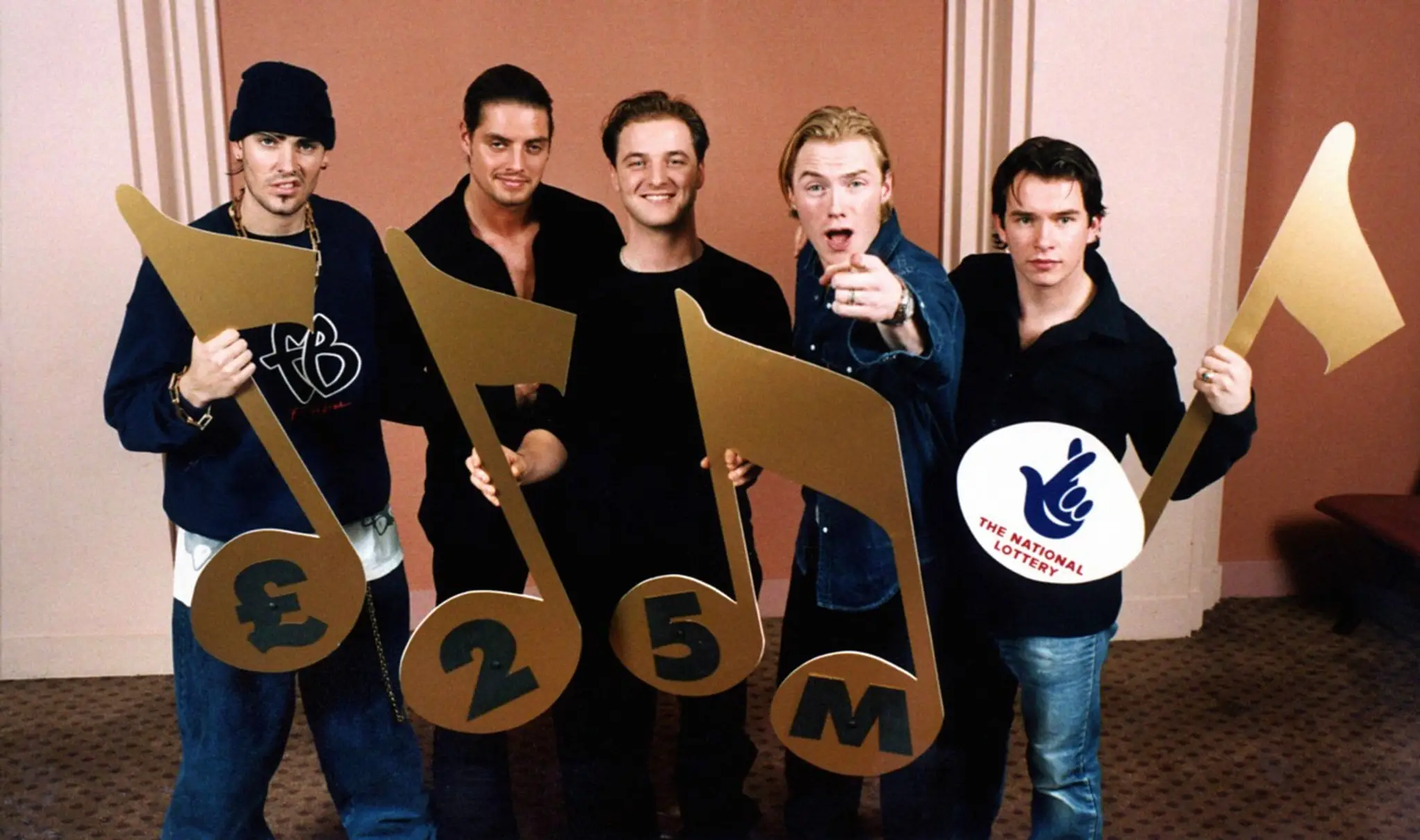 Boyzone na archívnej snímke z roku 1997.