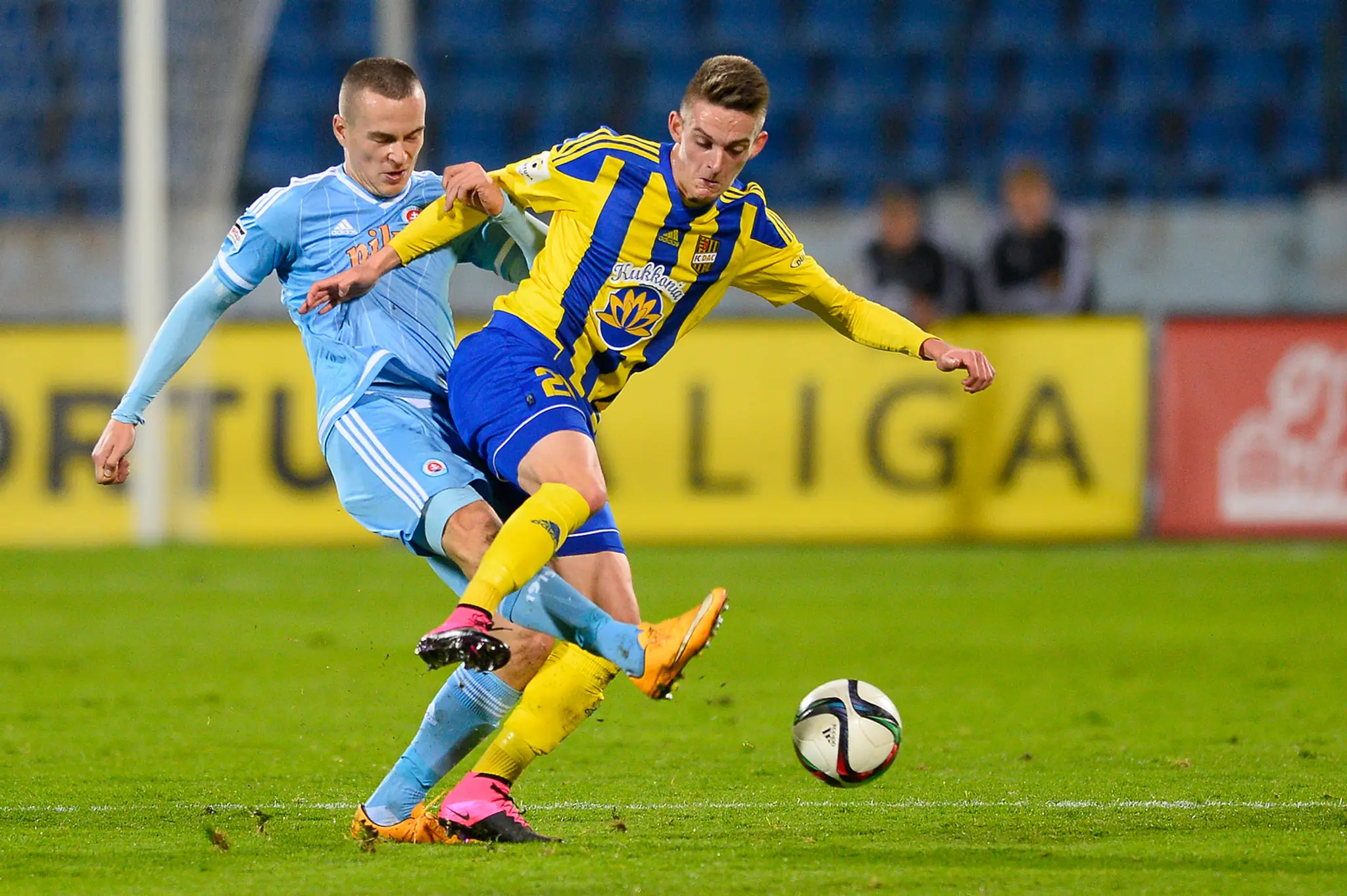Slovan Bratislava - DAC Dunajská Streda (archívna snímka)
