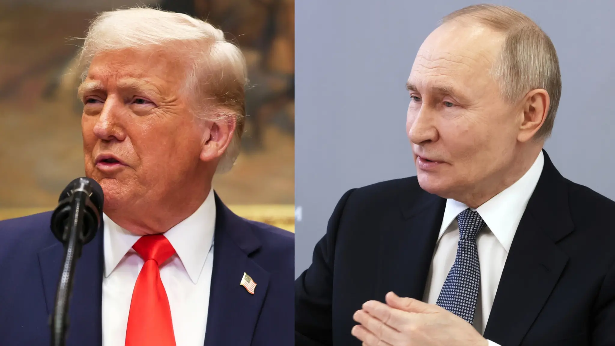 trump putin telefonát