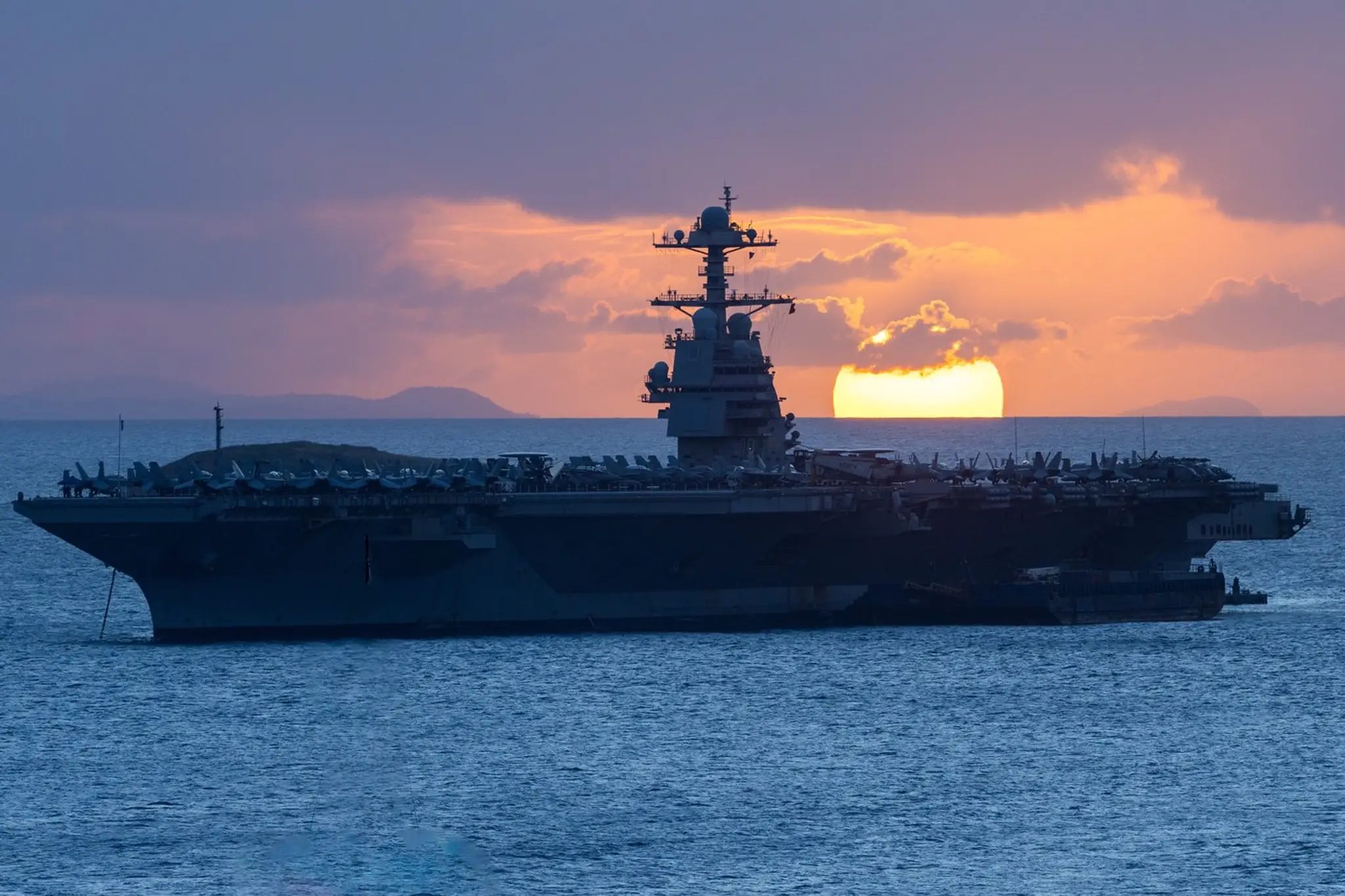 Lietadlová loď USS Gerald R. Ford.